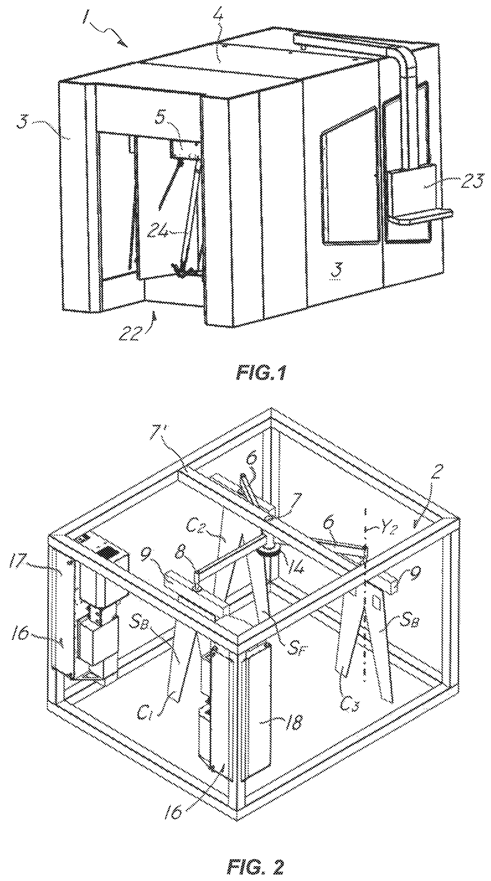 Patent US12302973 Figure 1 – Semiautomatic apparatus and method for surface treatment of items of clothing using a laser source