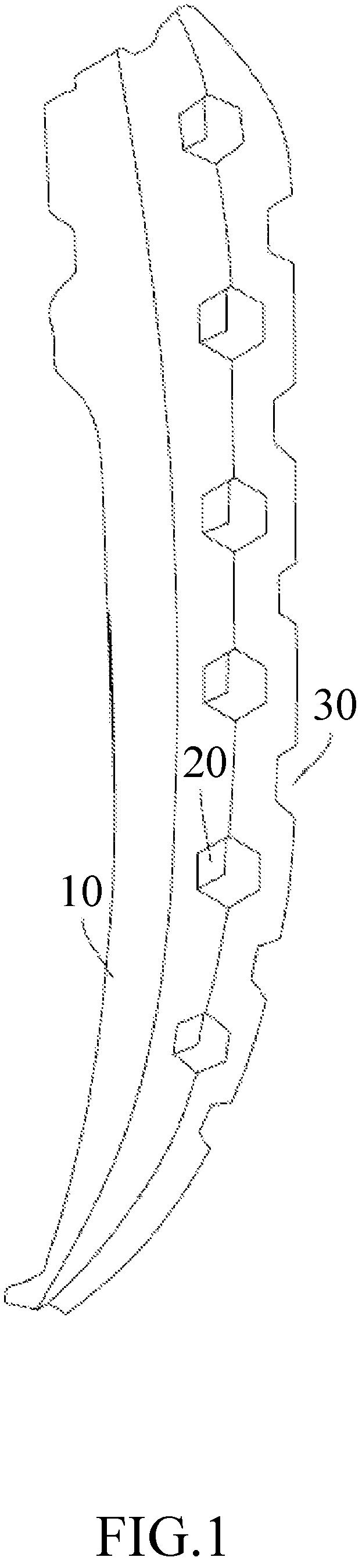 Patent US12302982 — Sole structure — Figure 1