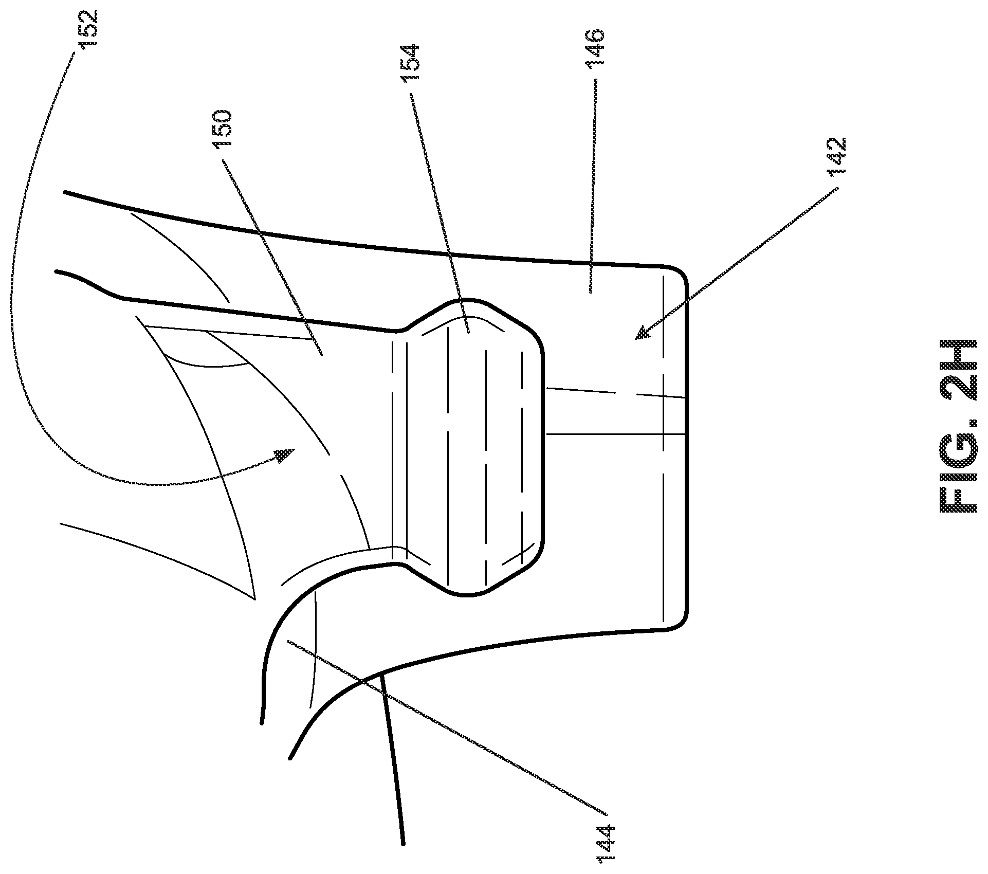 Patent US12302986 Figure 9 – Sole structures and articles of footwear having conformable heel counter structures