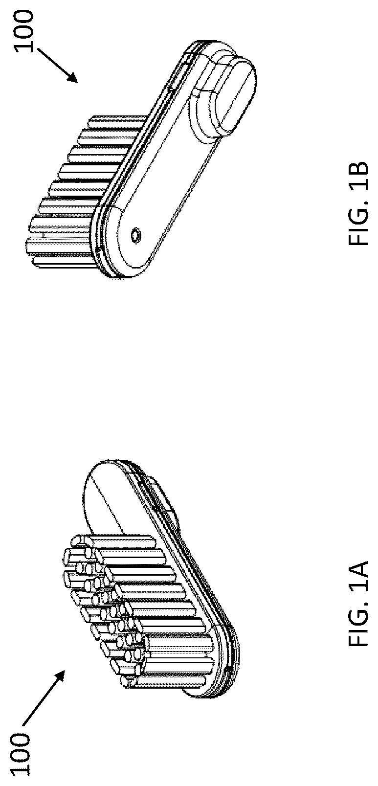 Patent US12303018 — Replaceable brush head for toothbrush — Figure 1