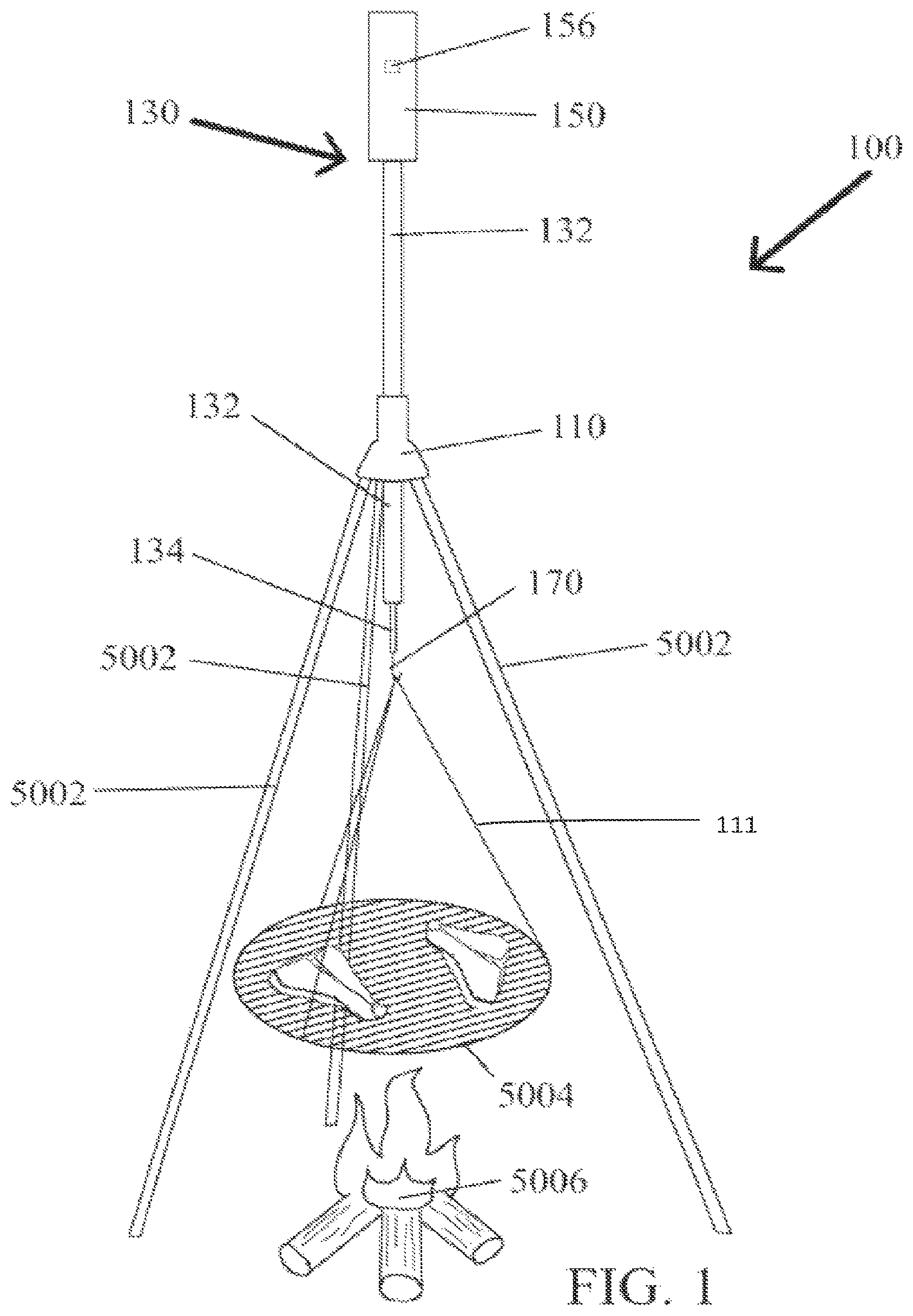 Patent US12303070 — Control device for an outdoor cooking assembly — Figure 1