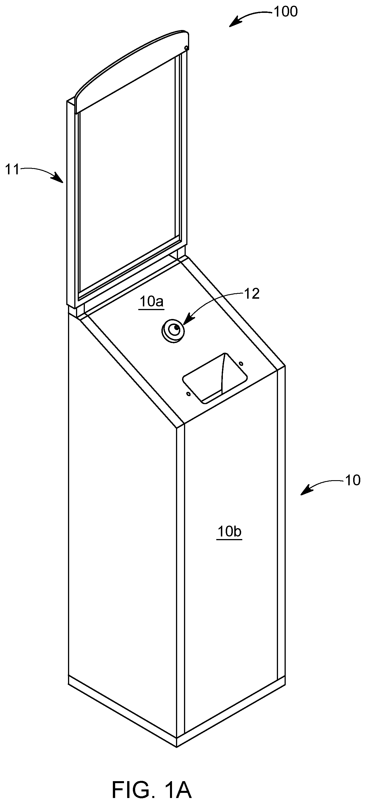 Patent US12303076 — Apparatus and methods for dispensing disposable sheets — Figure 1
