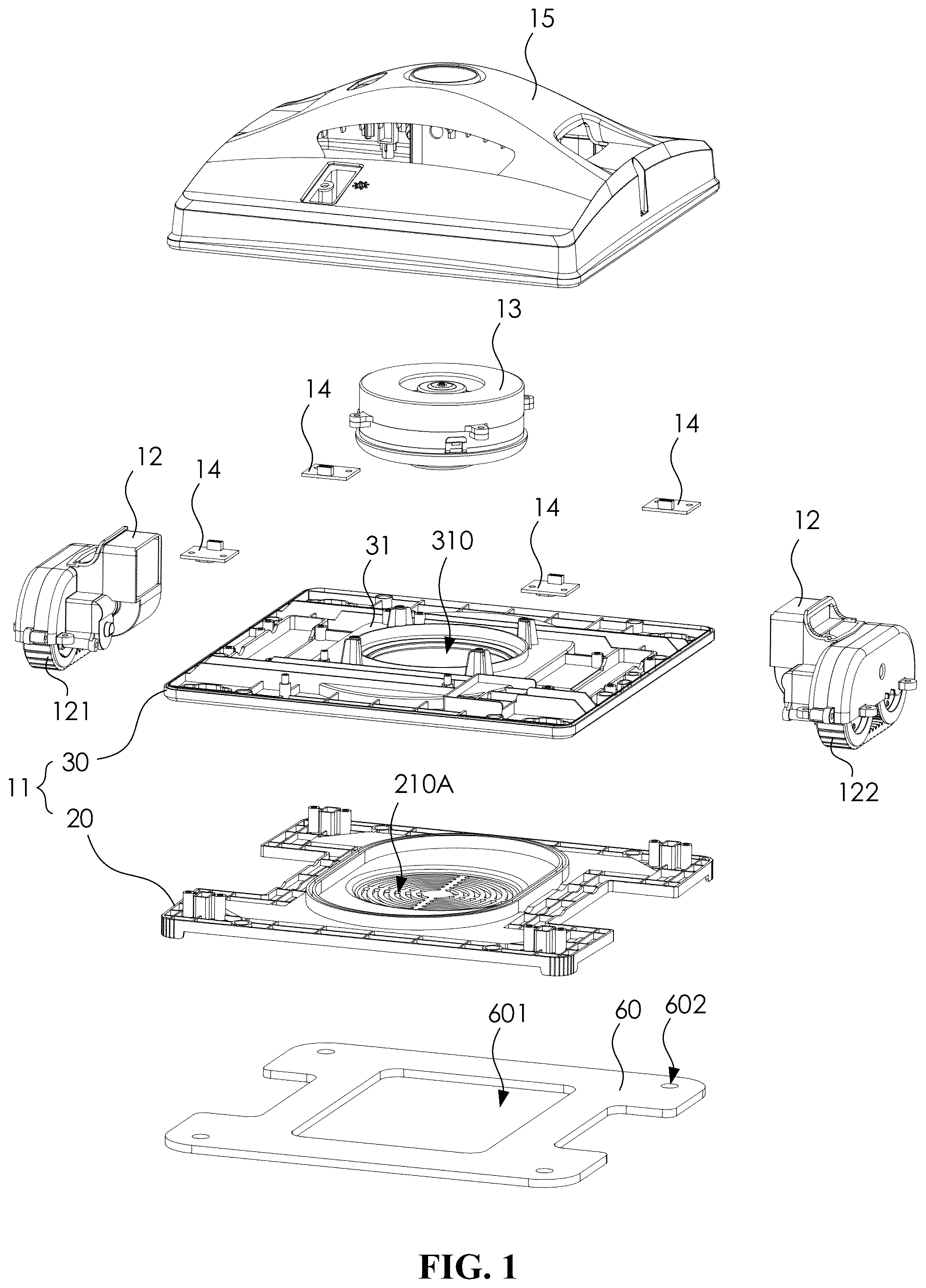 Patent US12303081 — Self-propelled device — Figure 1