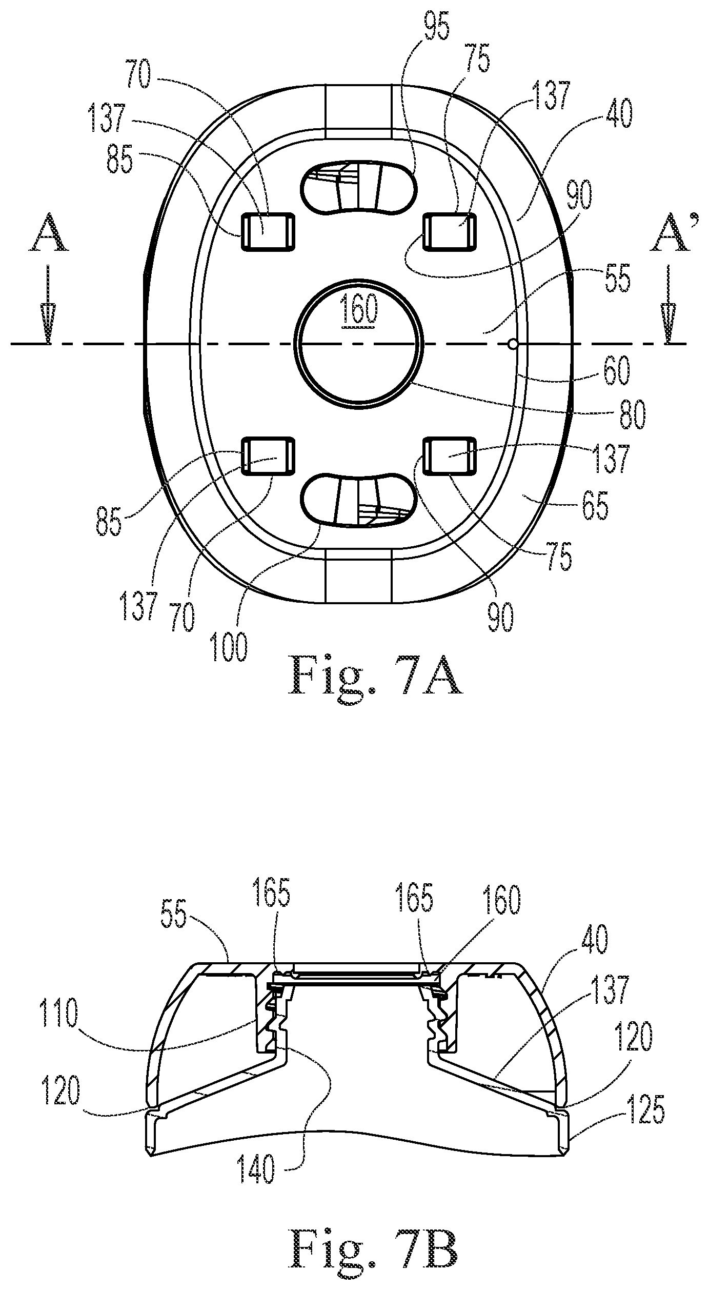 Patent US12303086 Figure 5 – Method of engaging a floor treatment composition dispensing package