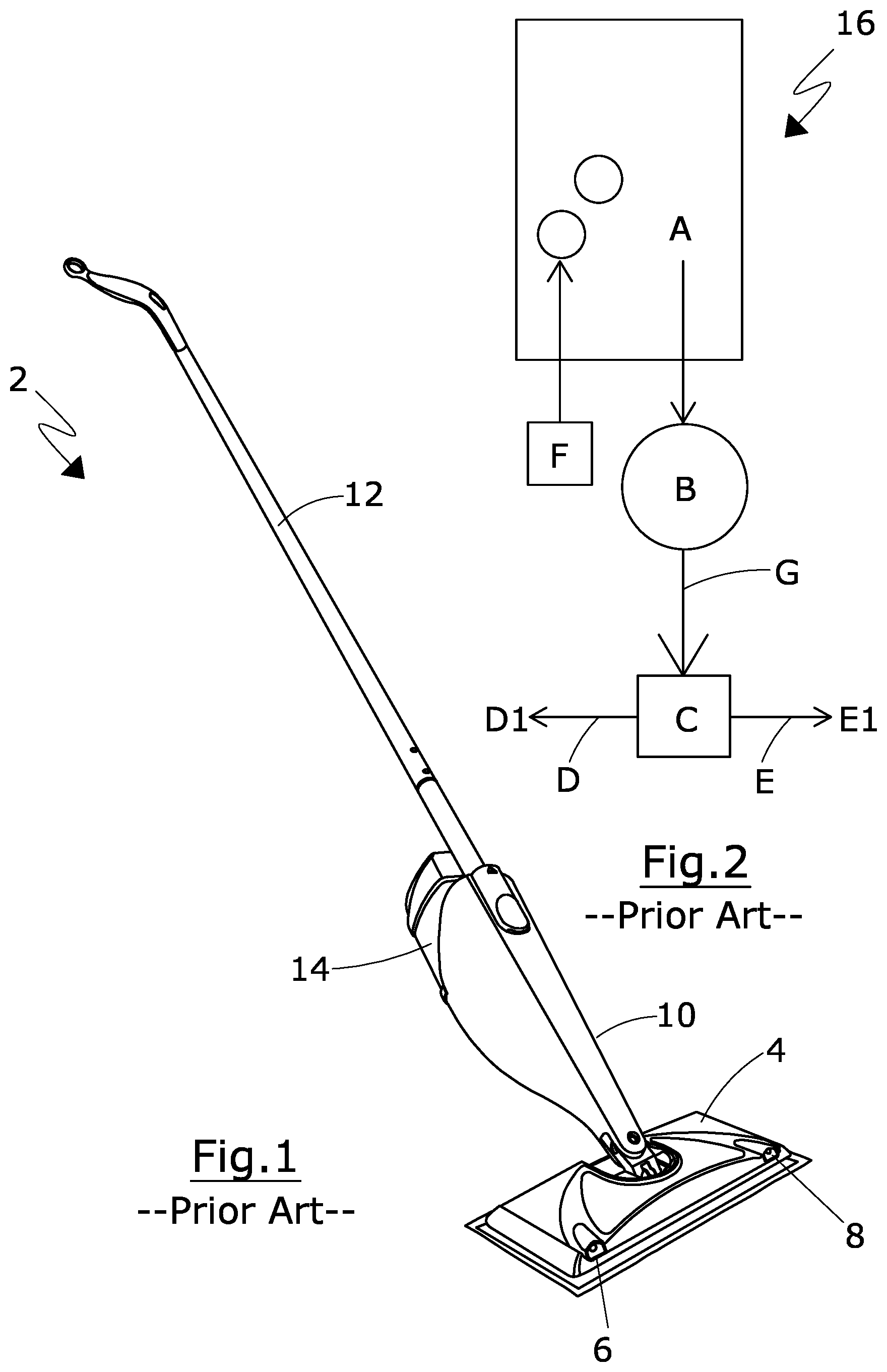 Patent US12303087 — Floor cleaning apparatus and liquid delivery assembly for use in floor cleaning apparatus — Figure 1