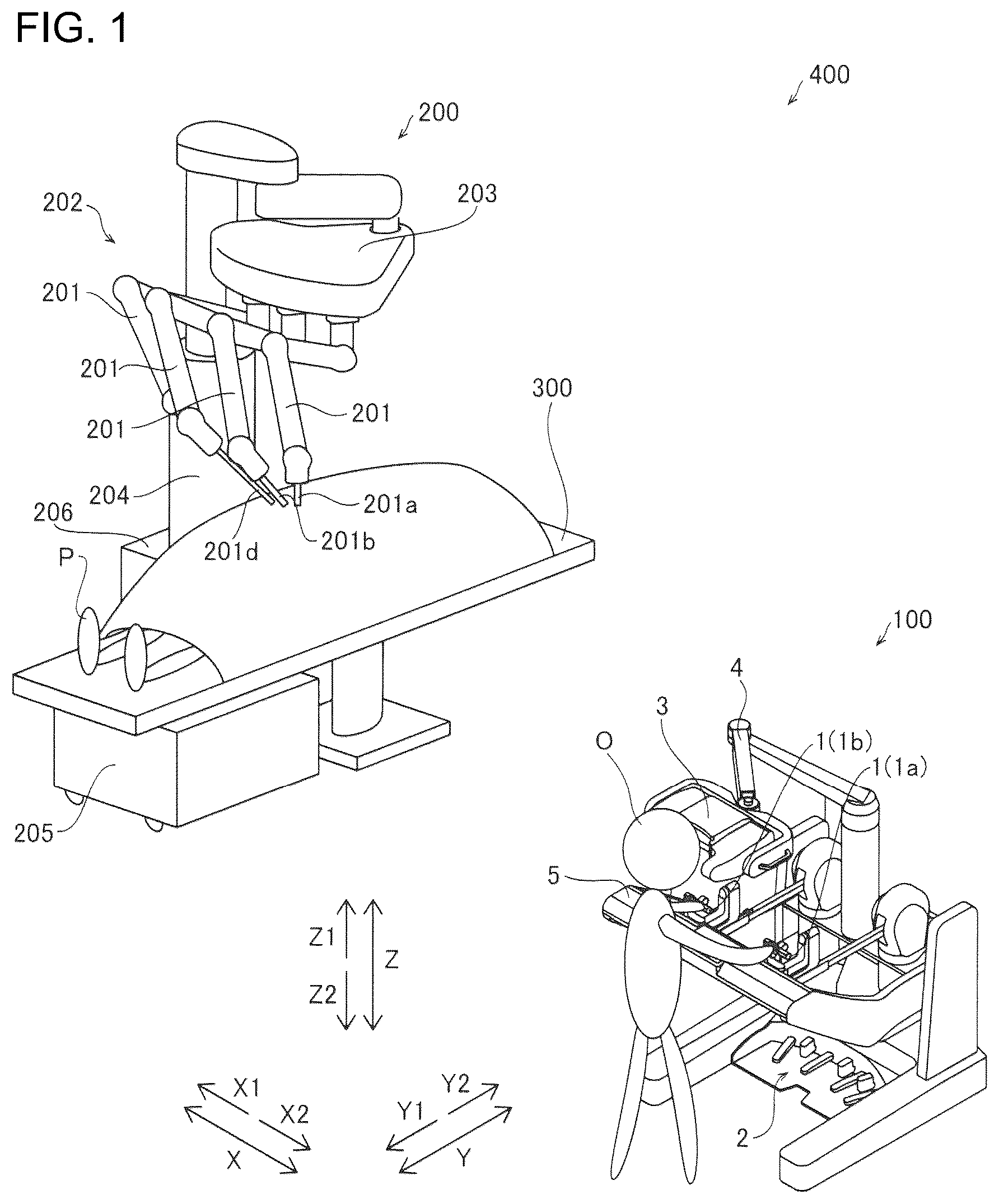 Patent US12303099 Figure 1 – Surgical system and method of displaying information in the same