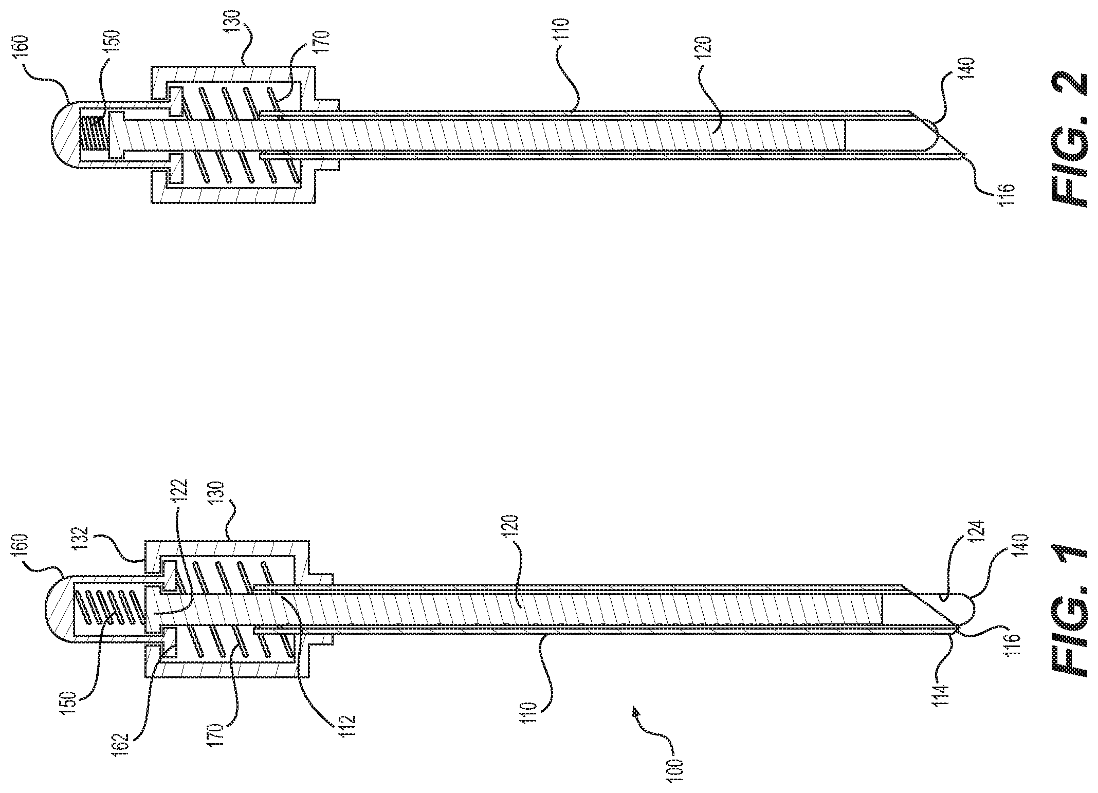Patent US12303124 — Sliding suture grasper — Figure 1