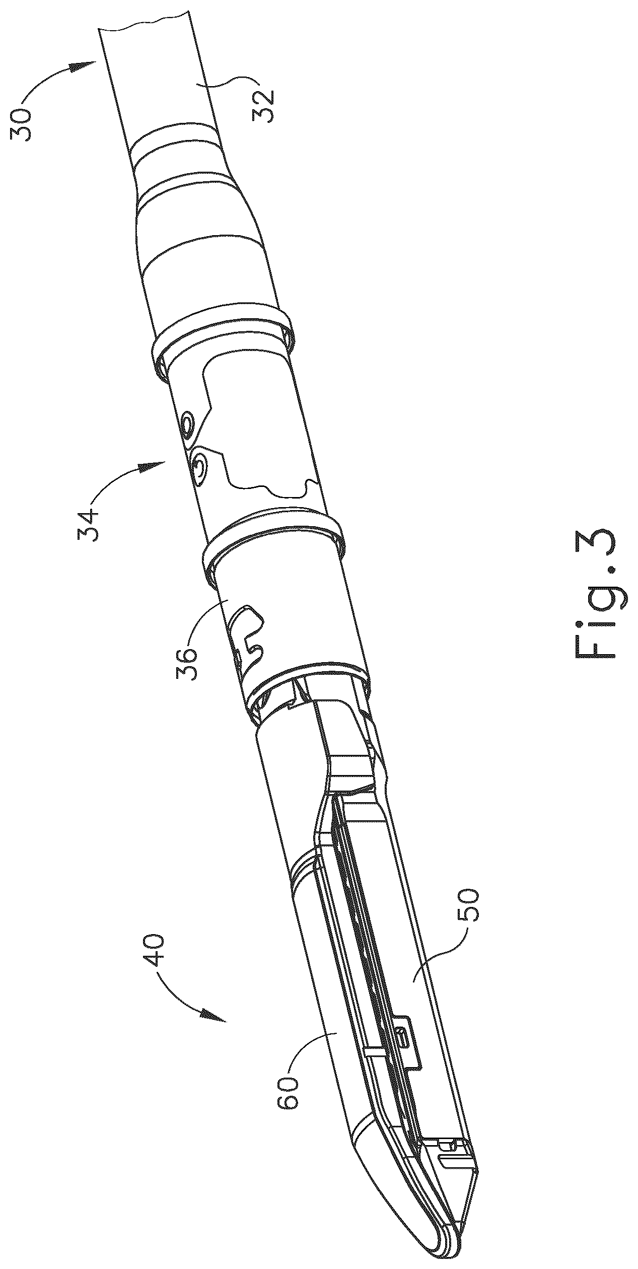Patent US12303127 Figure 3 – Lockout engagement features for surgical stapler