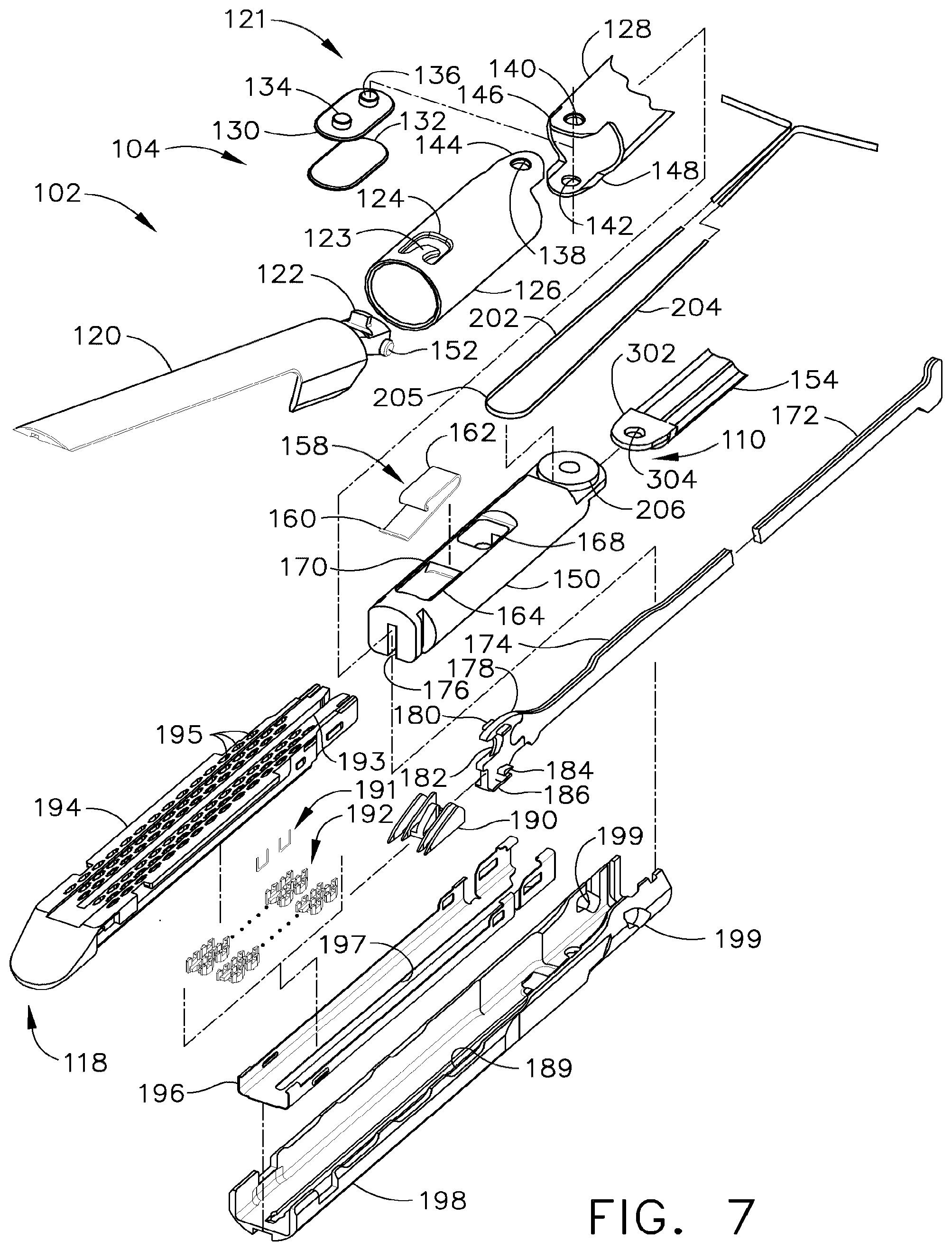 Patent US12303133 Figure 5 – Method for authenticating the compatibility of a staple cartridge with a surgical instrument