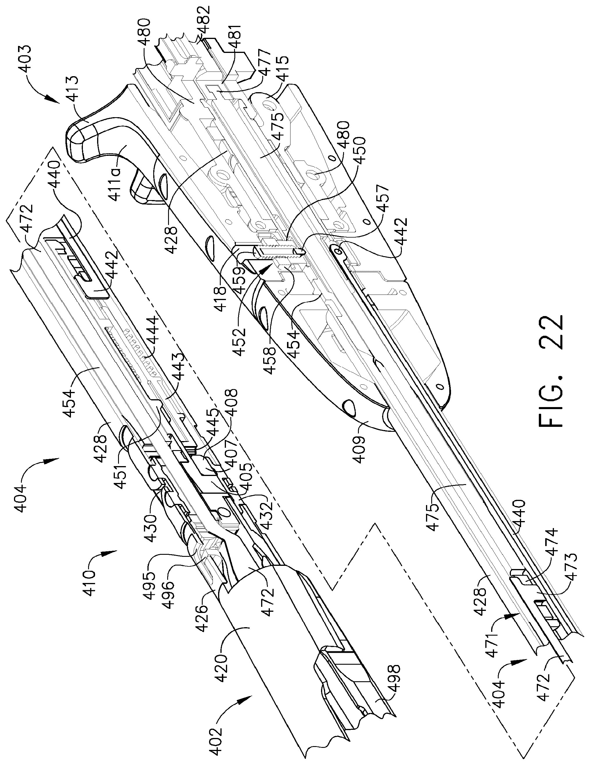 Patent US12303133 Figure 18 – Method for authenticating the compatibility of a staple cartridge with a surgical instrument