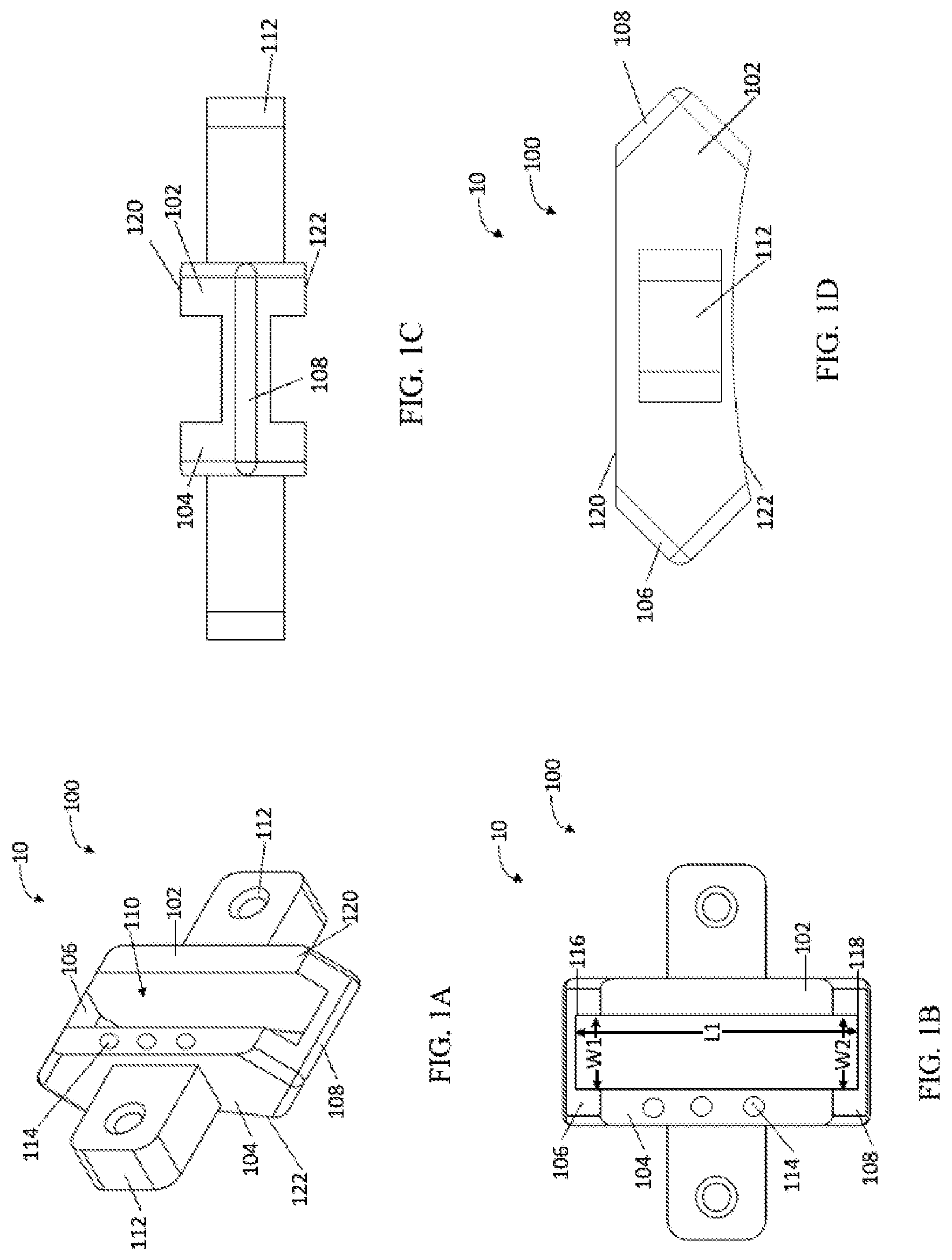 Patent US12303140 — Surgical systems and methods including cutting and aligning guides for performing an osteotomy — Figure 1