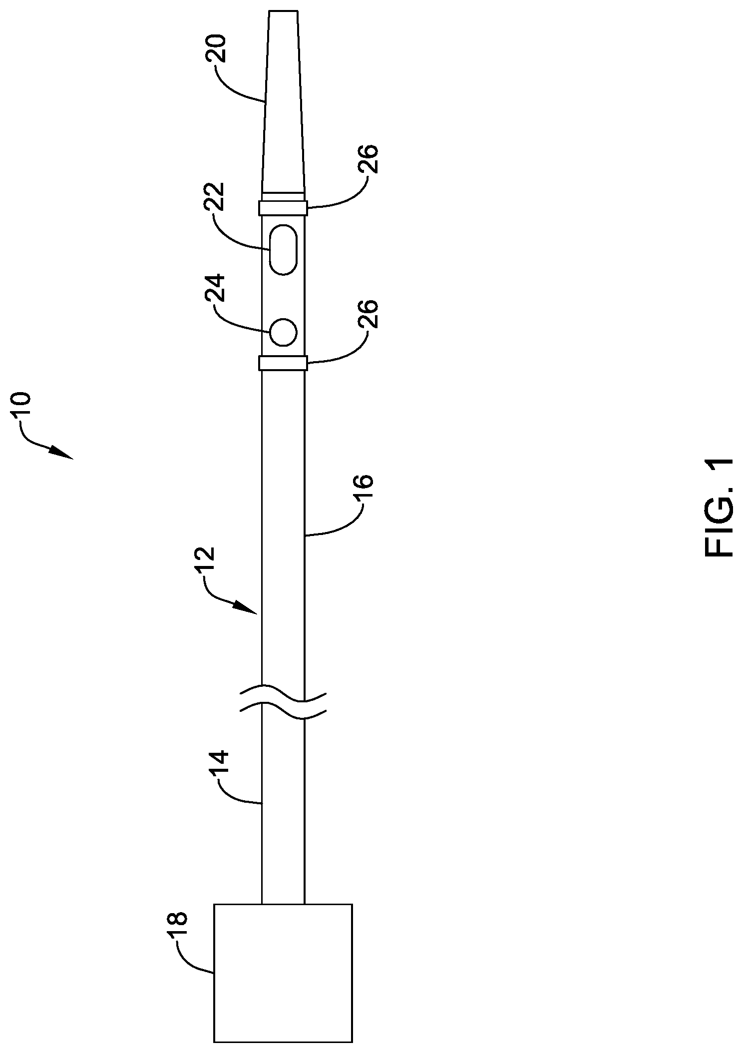 Patent US12303151 — Aspiration medical device — Figure 1
