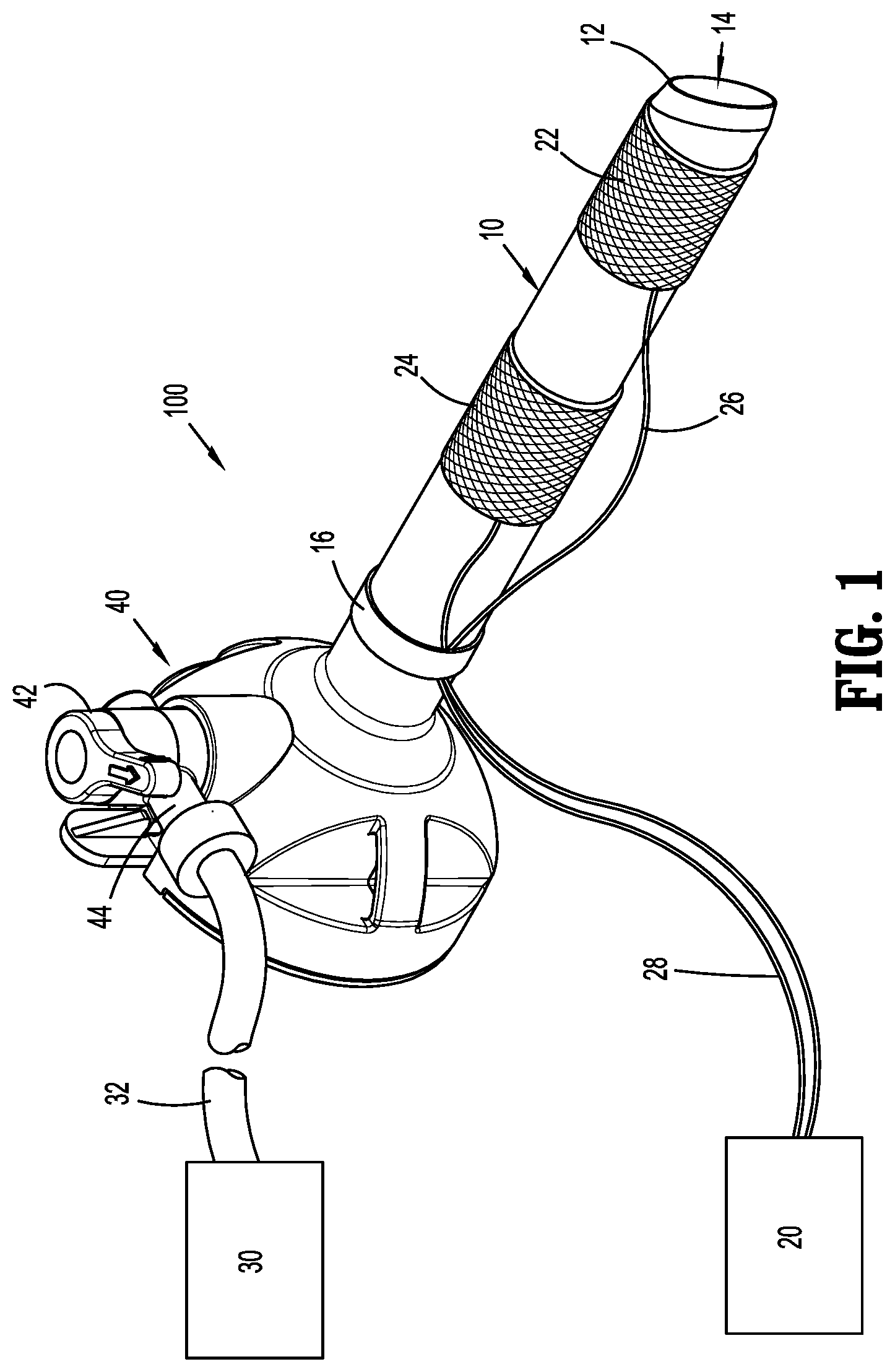 Patent US12303167 — Surgical access device with active smoke filtration — Figure 1