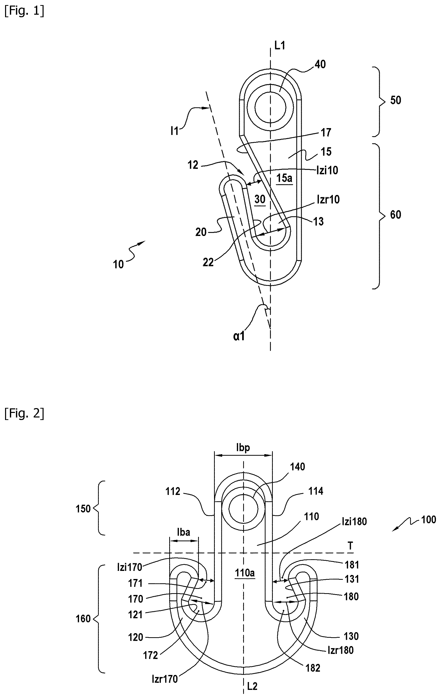 Patent US12303176 — Strapping device for stabilising a periprosthetic fracture — Figure 1
