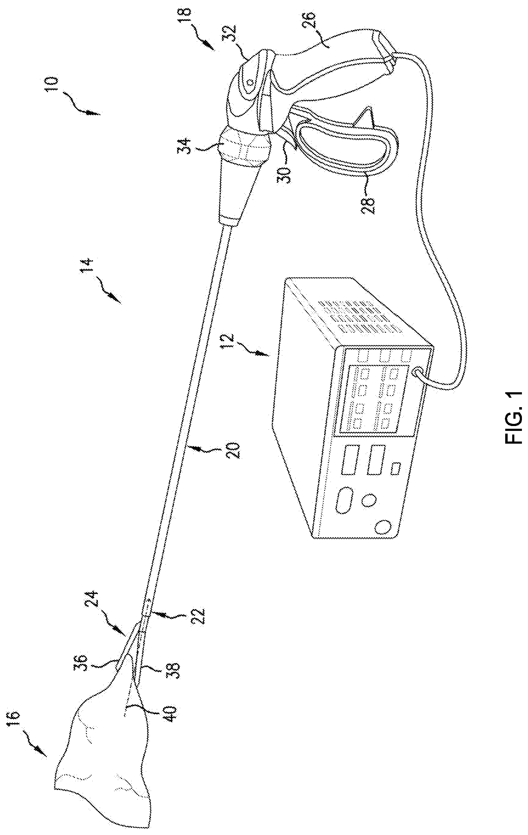 Patent US12303183 — Staged impedance values to control thermal margins in electrosurgical systems — Figure 1