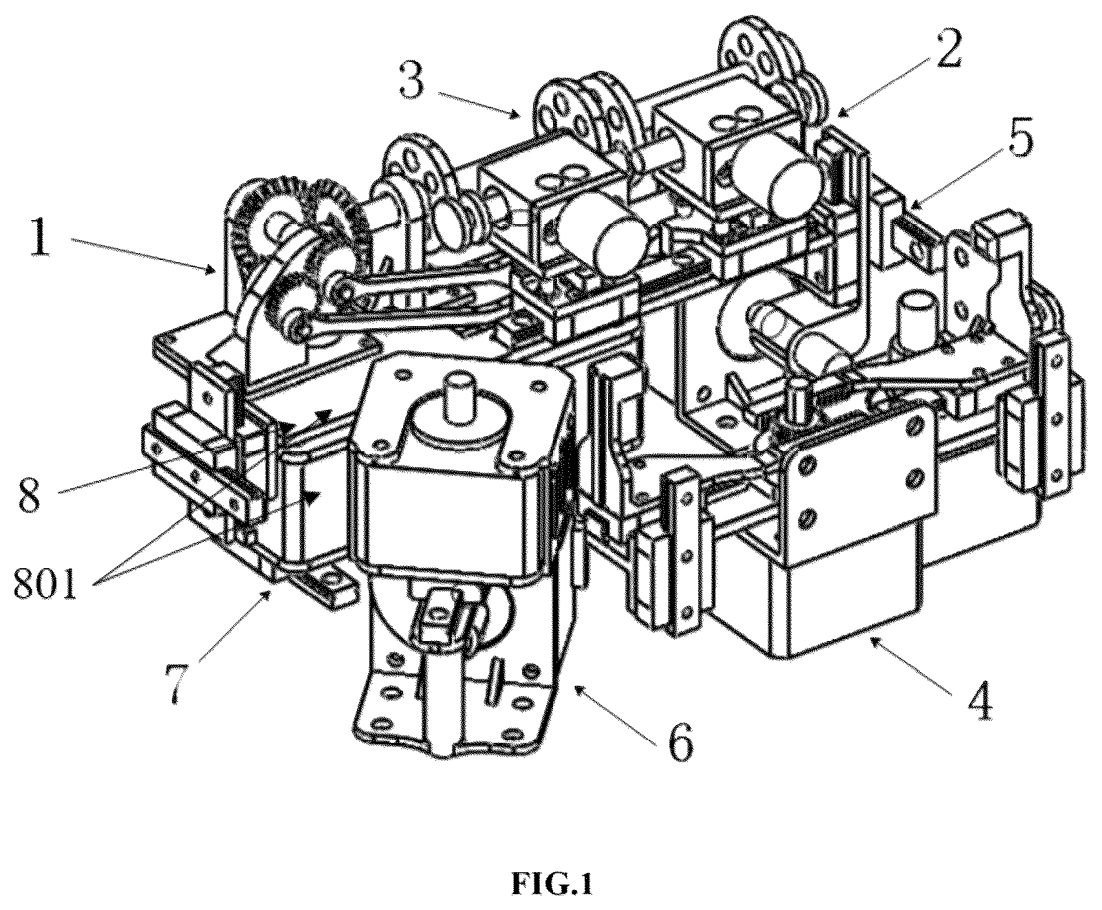 Patent US12303223 — Slave-side propelling device and controlling method for interventional surgical robot — Figure 1