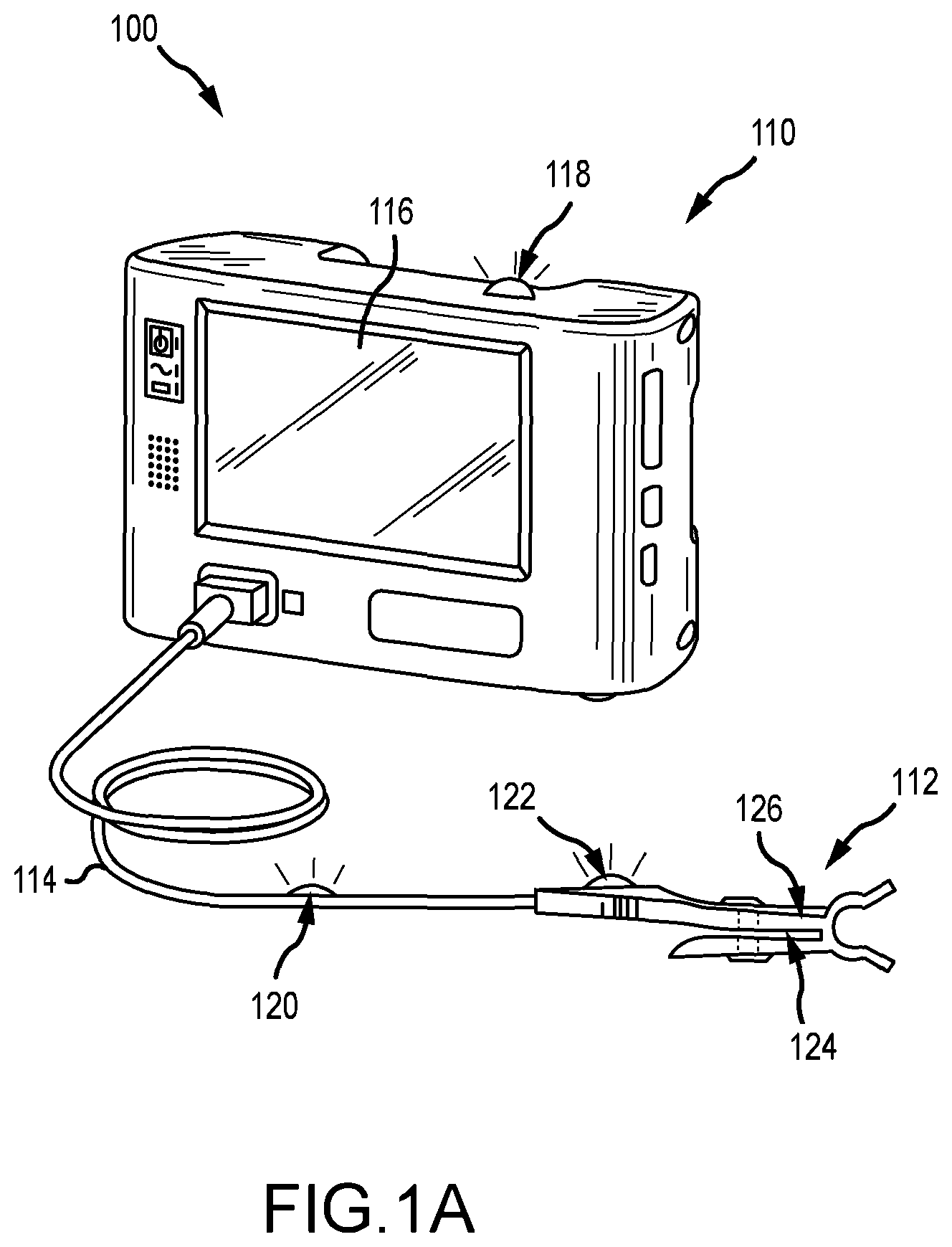 Patent US12303235 — Systems and methods for video-based monitoring of a patient — Figure 1