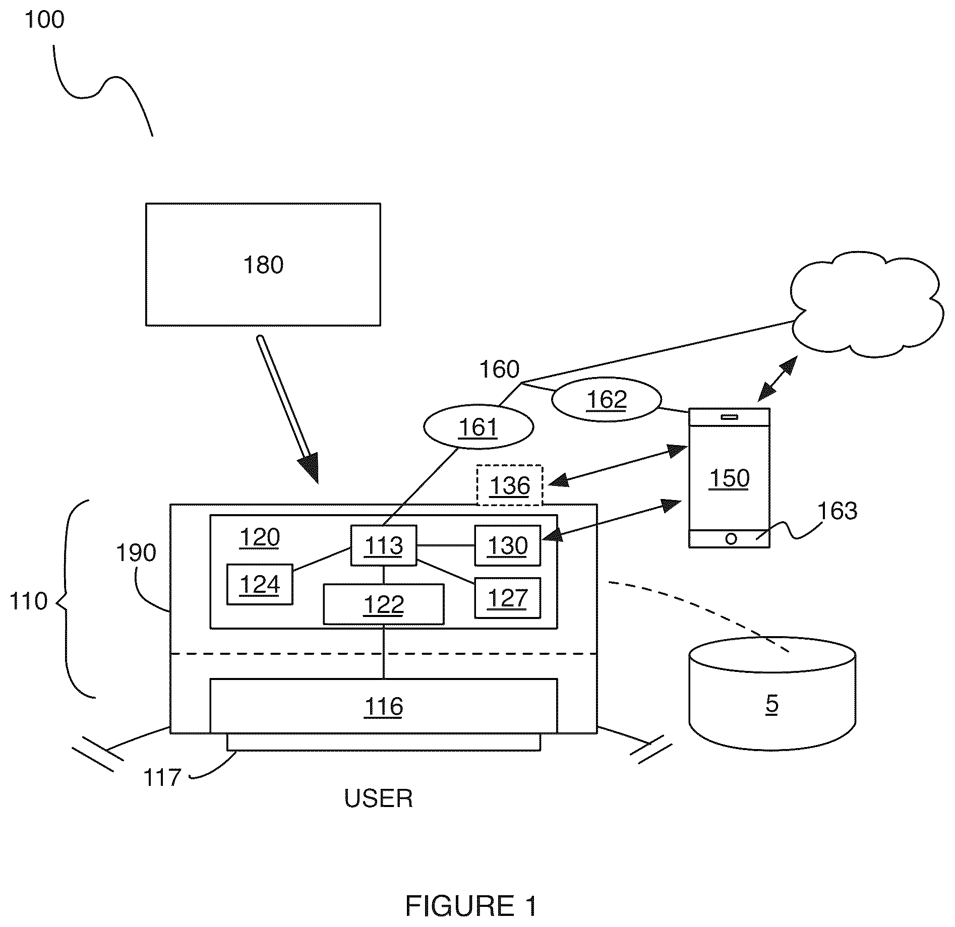Patent US12303260 — System for monitoring body chemistry — Figure 1