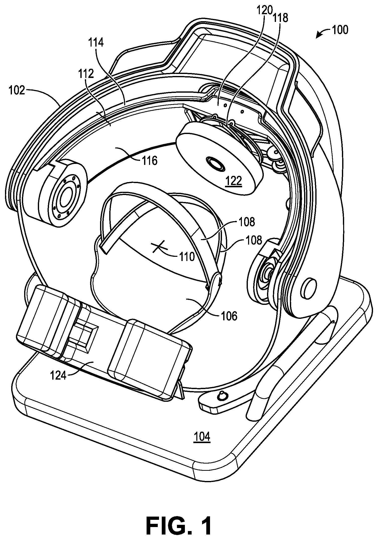 Patent US12303274 — Coil positioning system for noninvasive brain sensor — Figure 1