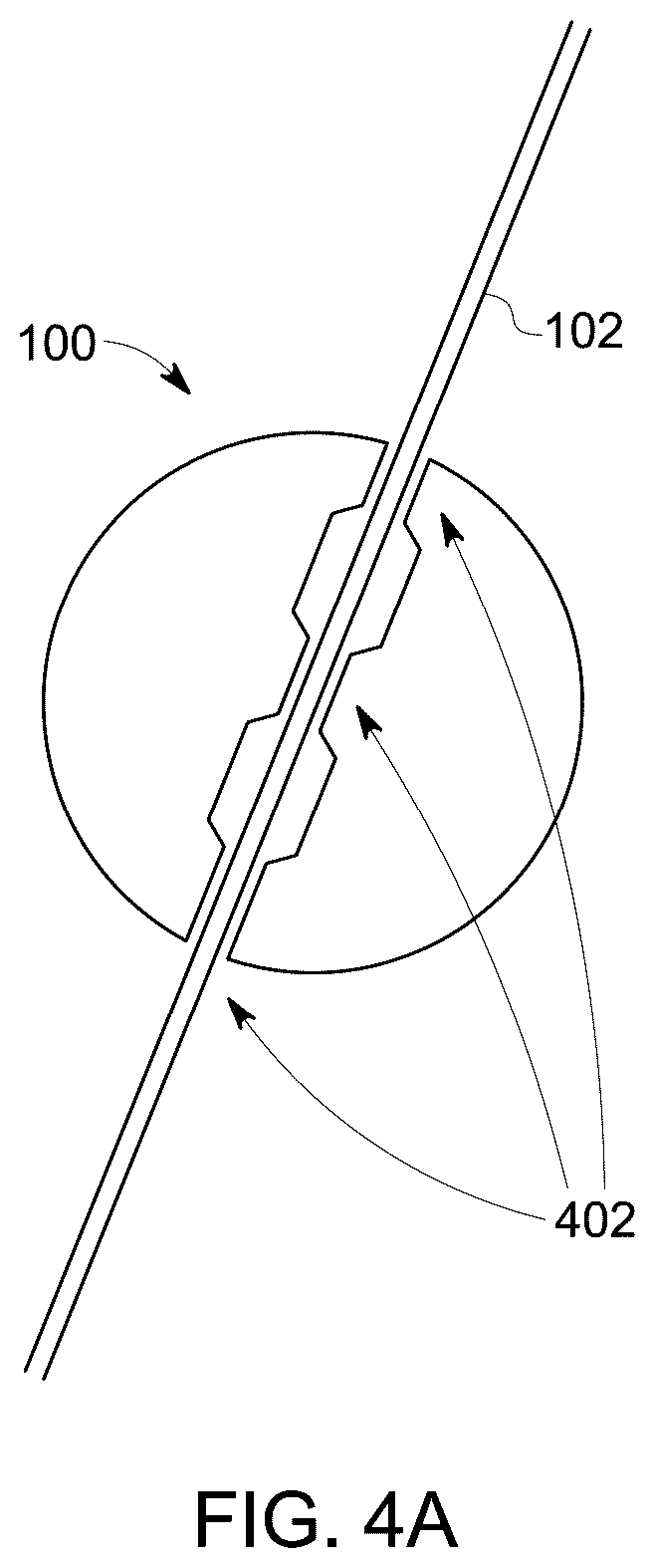 Patent US12303321 Figure 5 – Ultrasound probe with an integrated needle assembly and a computer program product, a method and a system for providing a path for inserting a needle of the ultrasound probe