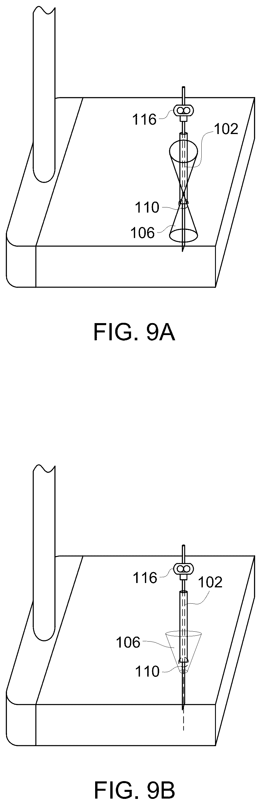 Patent US12303322 Figure 12 – Ultrasound probe with an integrated needle assembly and a computer program product, a method and a system for providing a path for inserting a needle of the ultrasound probe