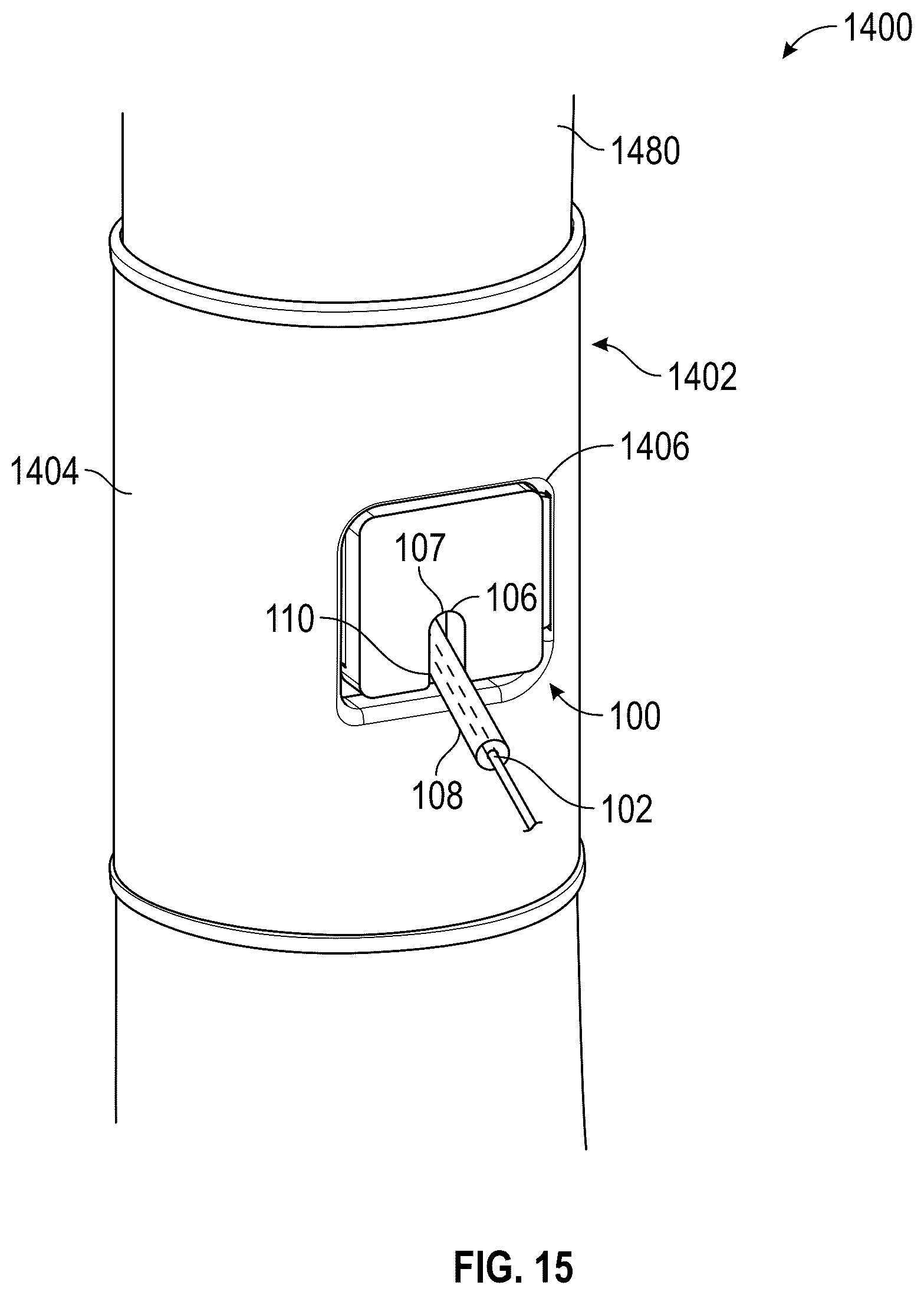 Patent US12303322 Figure 20 – Ultrasound probe with an integrated needle assembly and a computer program product, a method and a system for providing a path for inserting a needle of the ultrasound probe
