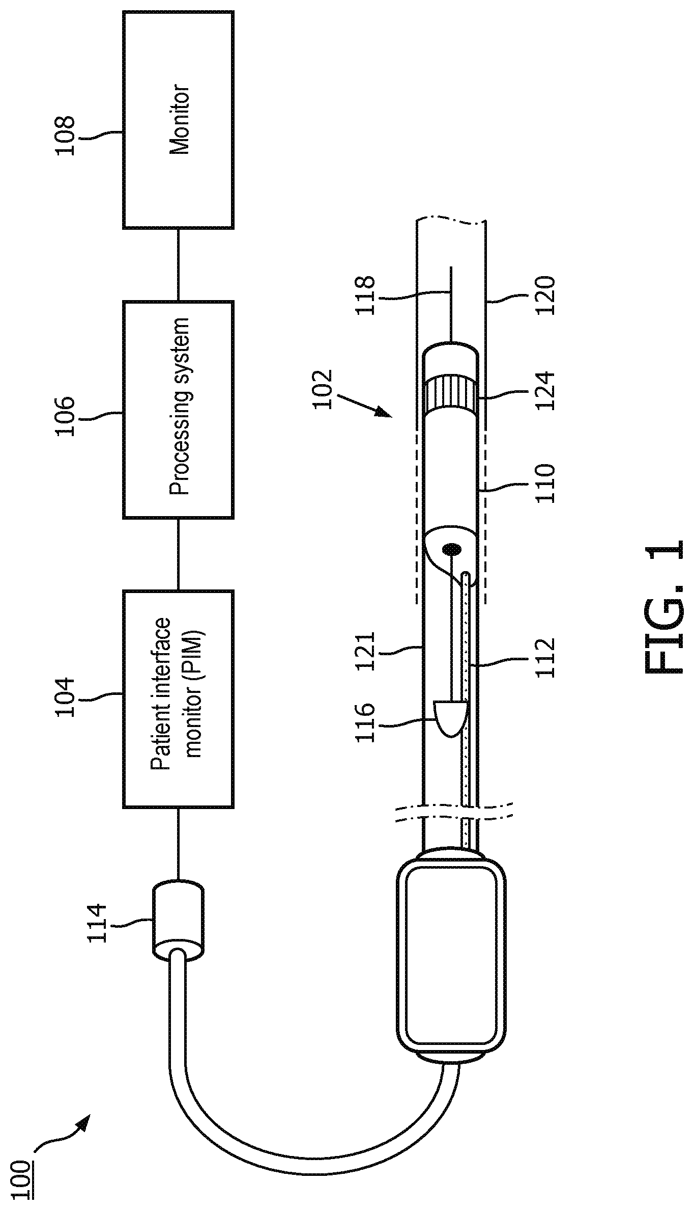 Patent US12303329 — Fluid barrier for intraluminal ultrasound imaging and associated devices, systems, and methods — Figure 1