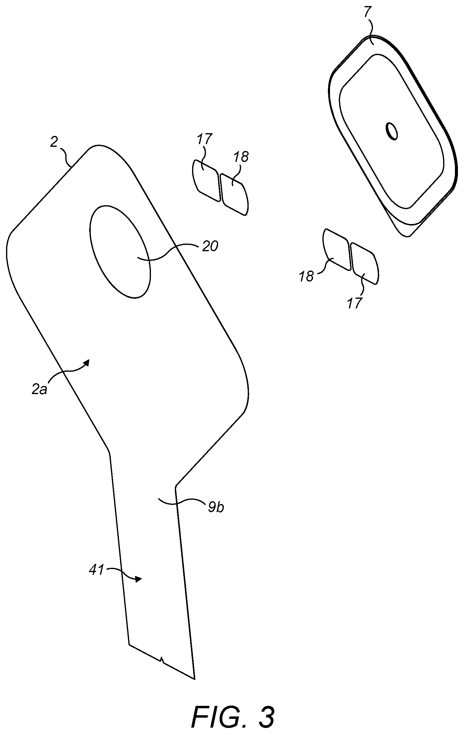 Patent US12303423 Figure 3 – Ostomy appliance