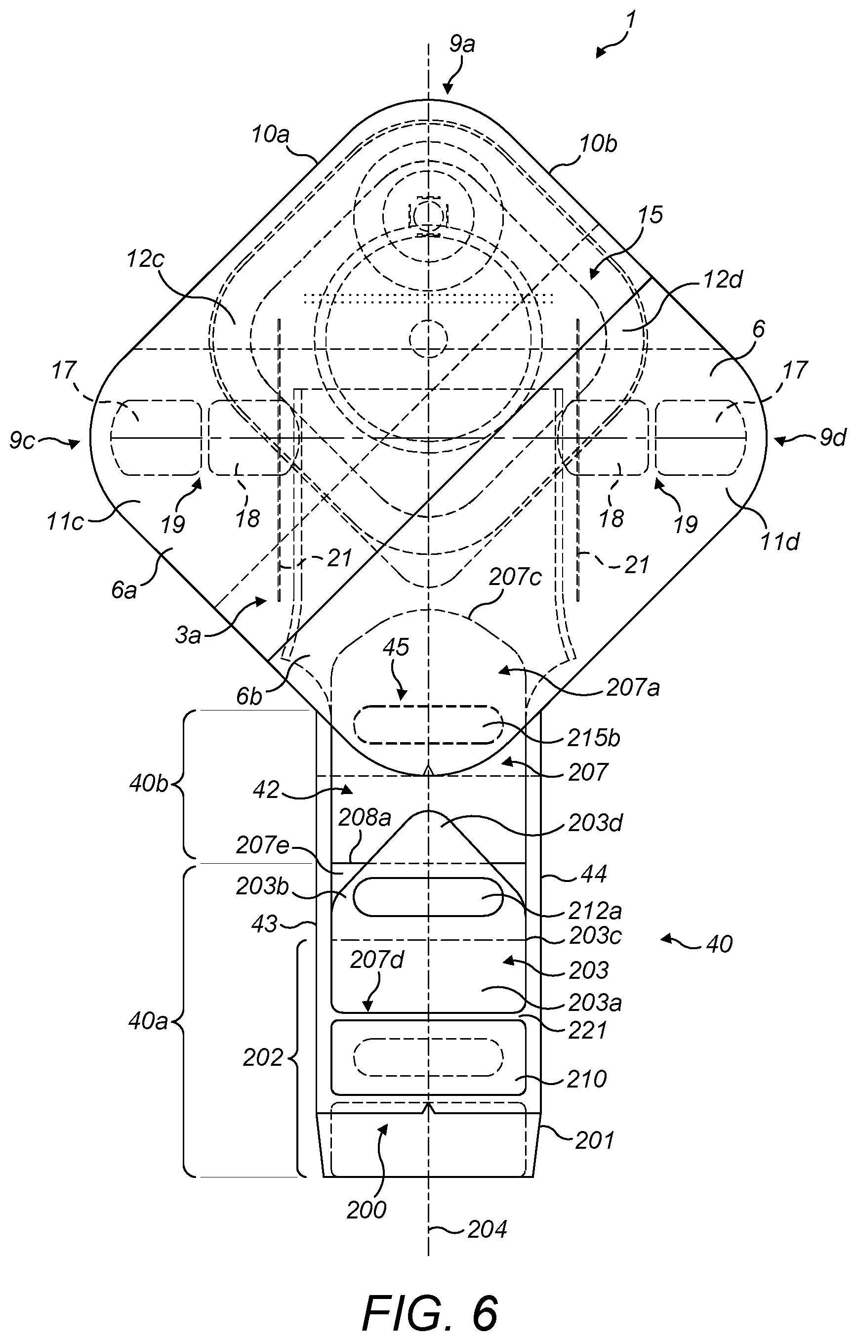 Patent US12303423 Figure 6 – Ostomy appliance