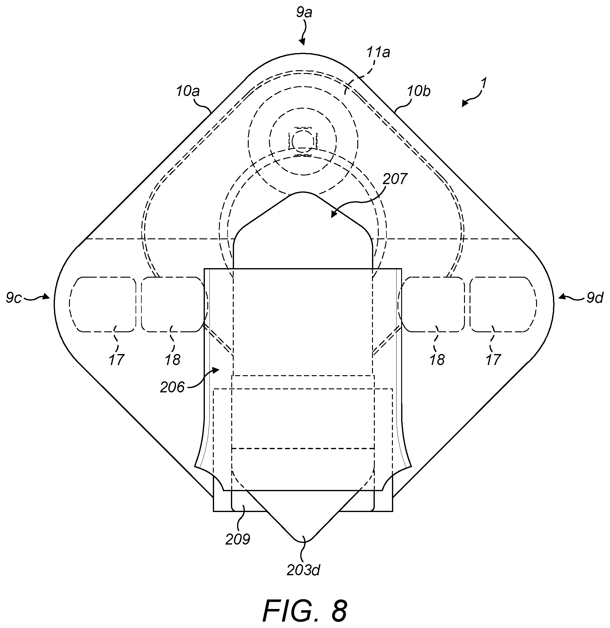 Patent US12303423 Figure 10 – Ostomy appliance