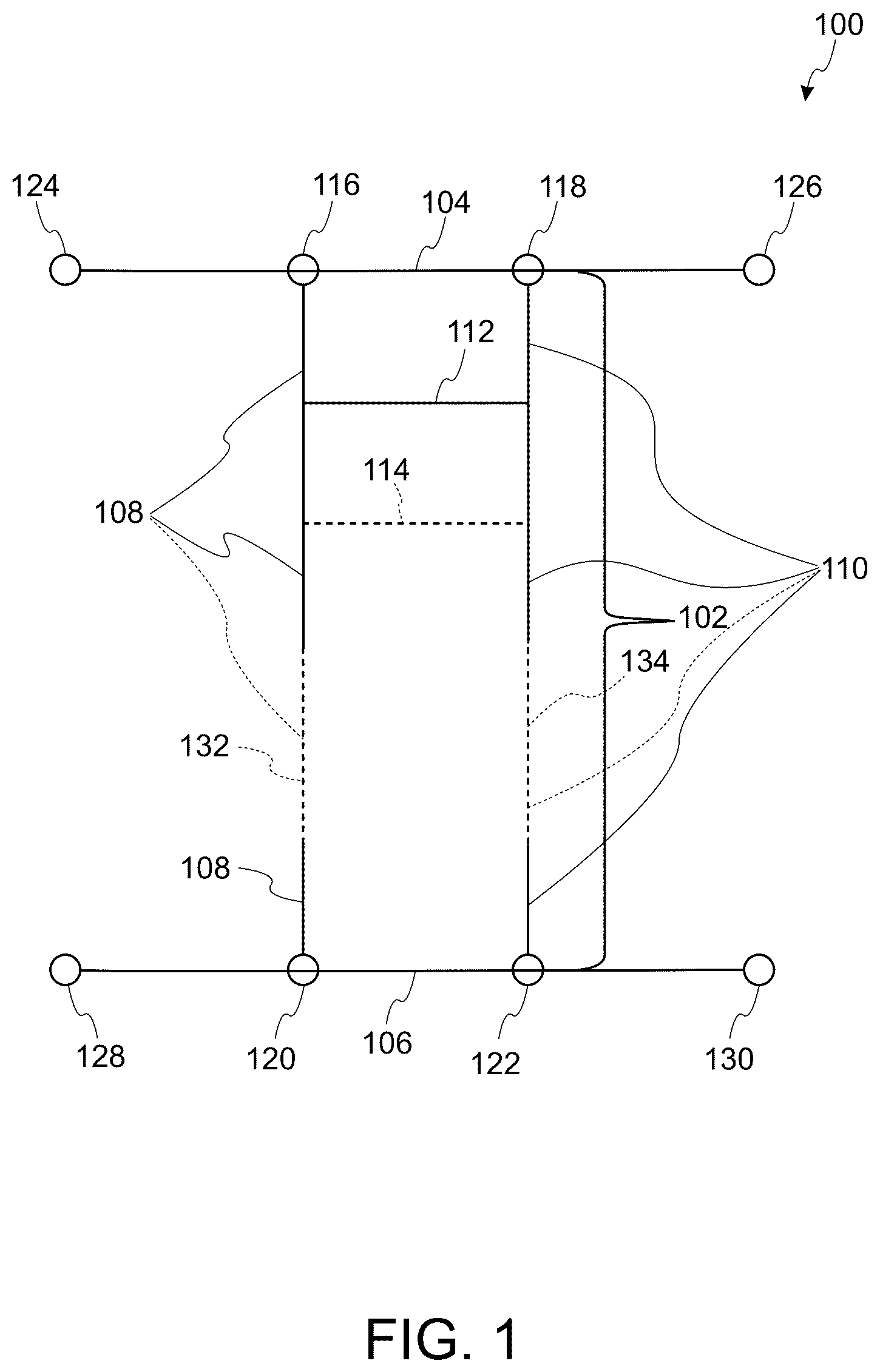 Patent US12303434 — Rescue lift harness — Figure 1