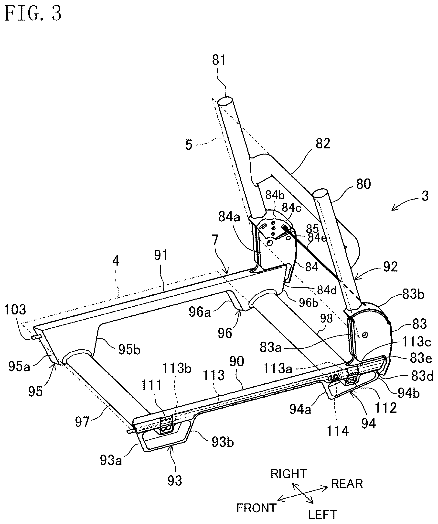 Patent US12303440 Figure 3 – Wheelchair