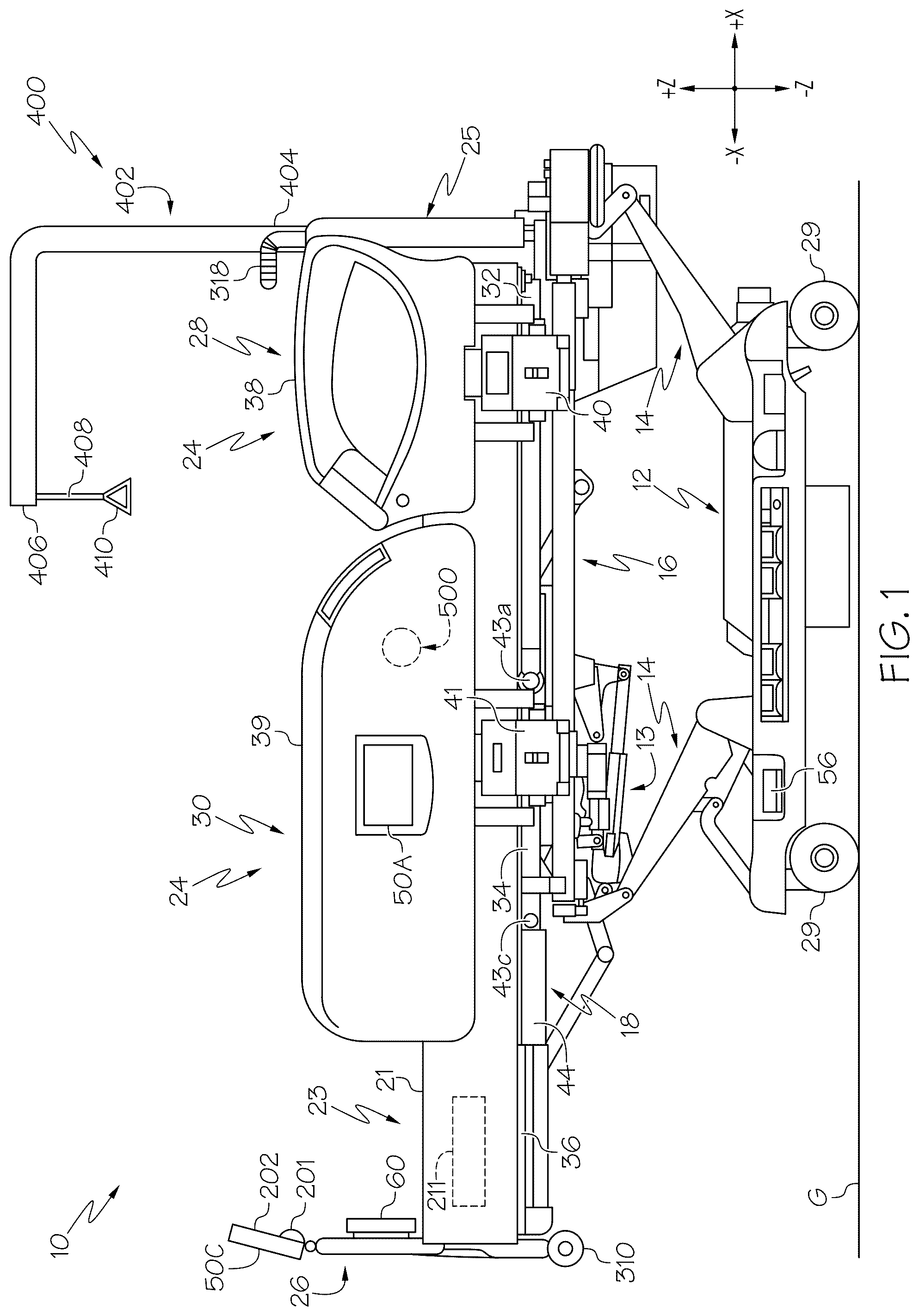 Patent US12303444 — Person support apparatus having exercise therapy features — Figure 1