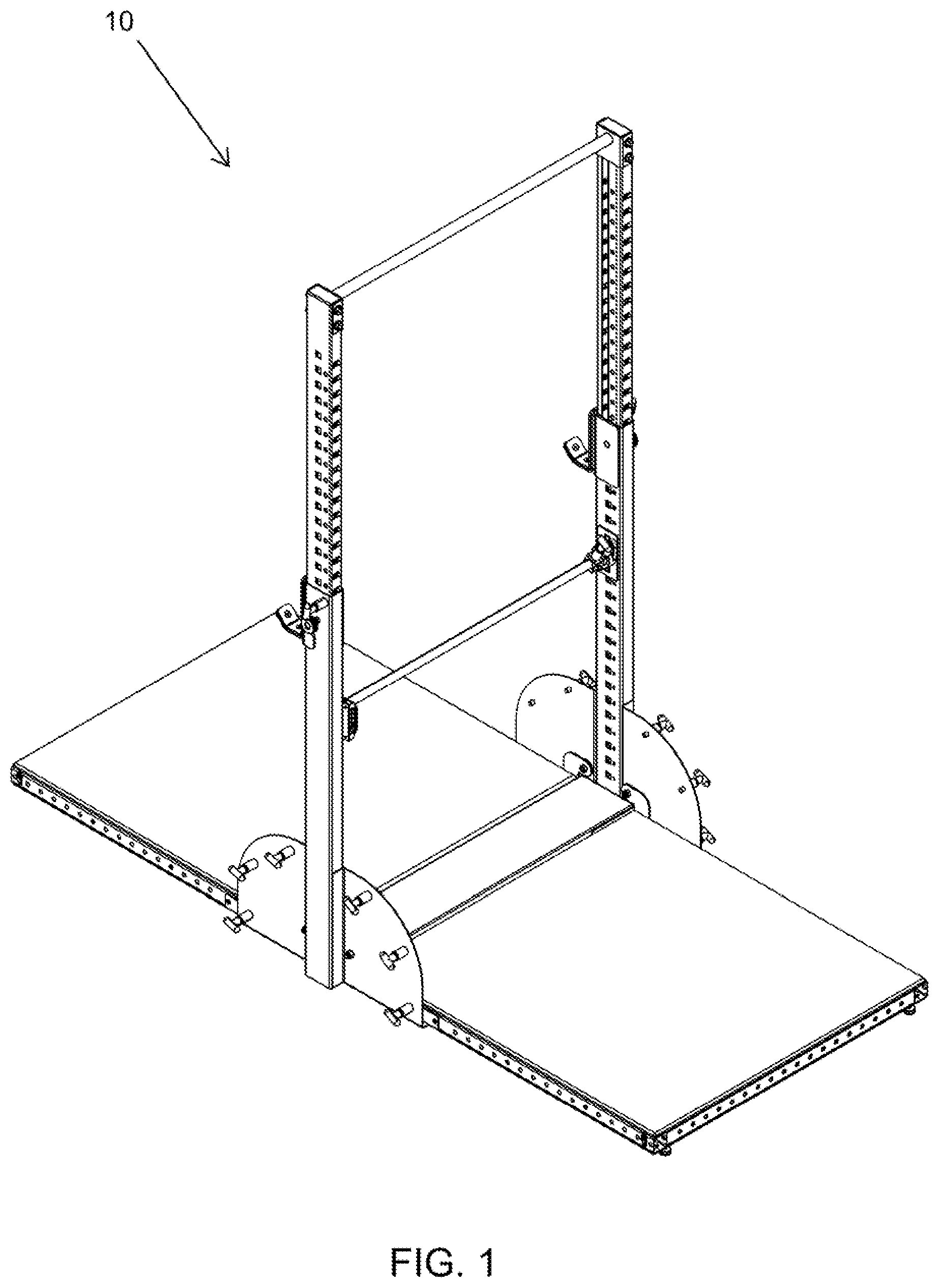 Patent US12303446 — Rehabilitative and corrective system, strength system, recovery system, muscle activation system, and methods of use — Figure 1