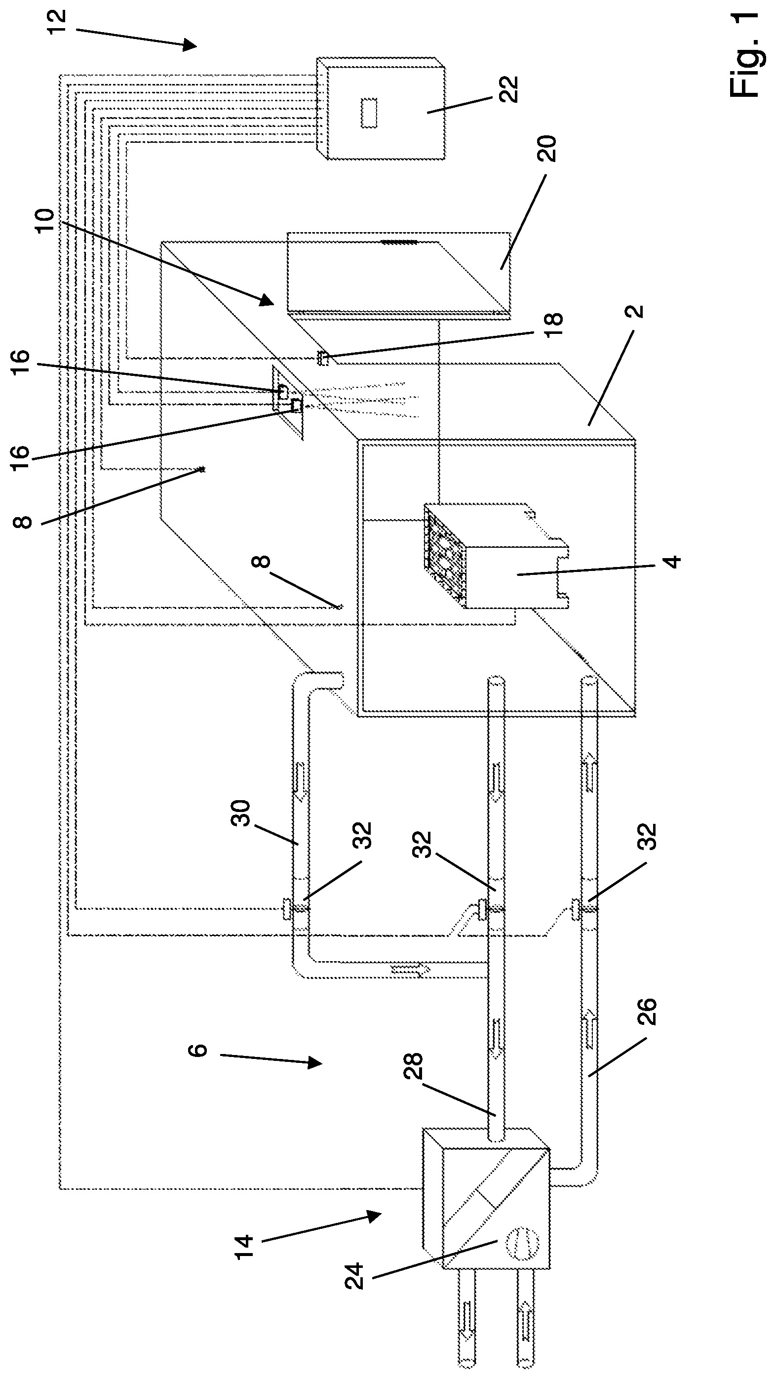 Patent US12303458 — Thermal device and method for operating same — Figure 1