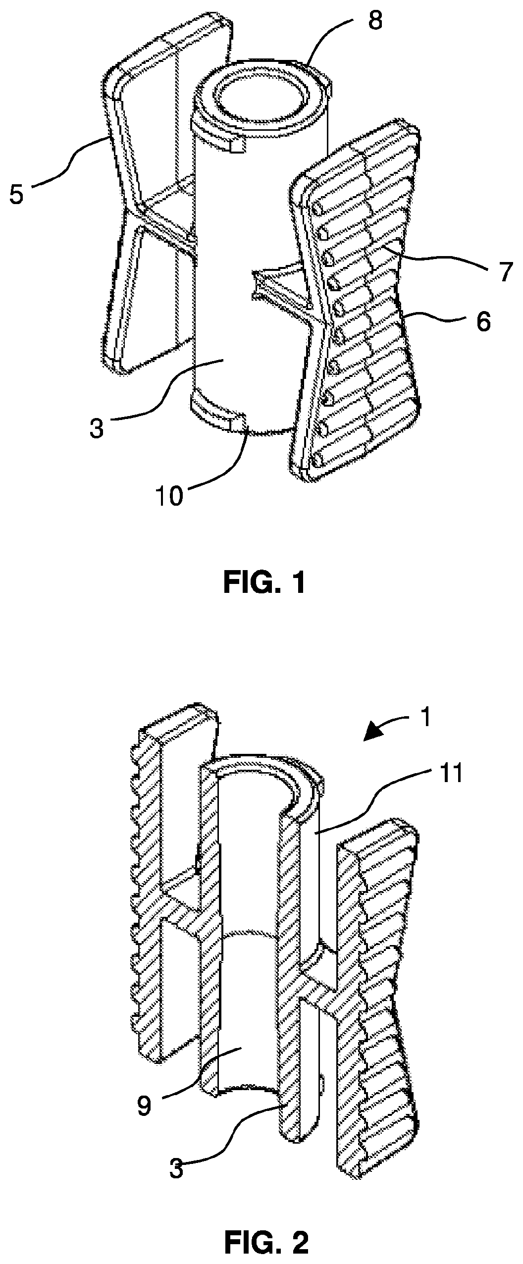 Patent US12303463 — Female-female adapter — Figure 1