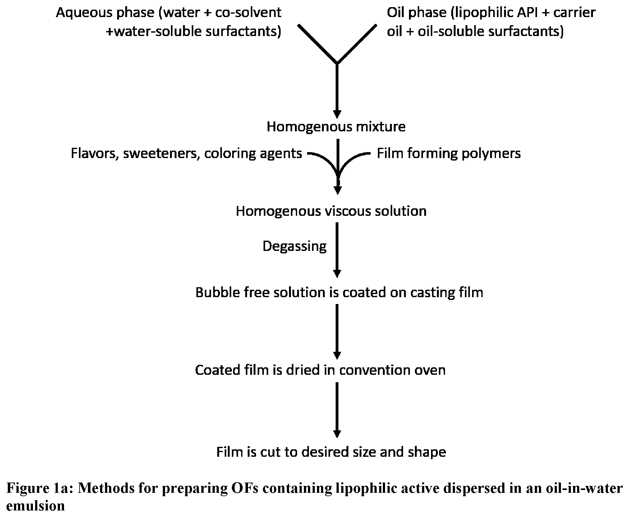 Patent US12303501 — Lipophilic active oral film formulation and method of making the same — Figure 1