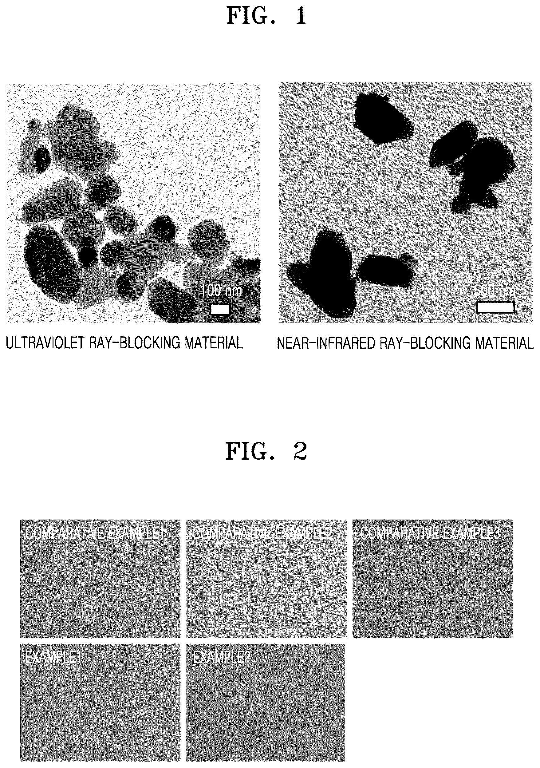 Patent US12303579 — Cosmetic composition for blocking ultraviolet and infrared rays — Figure 1