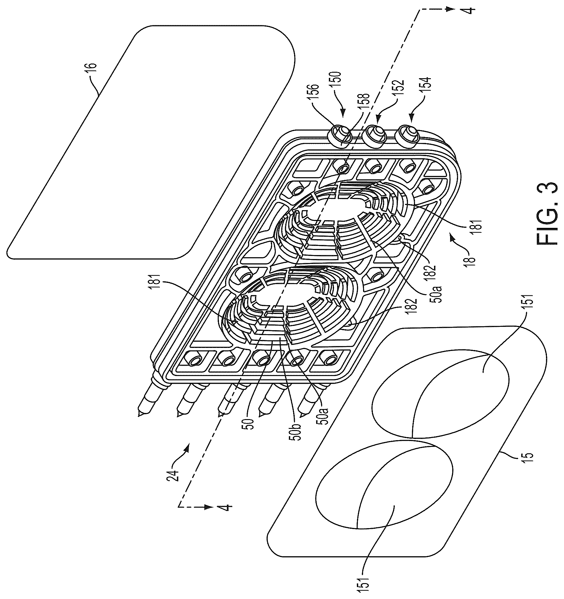 Patent US12303631 Figure 4 – Medical treatment system and methods using a plurality of fluid lines