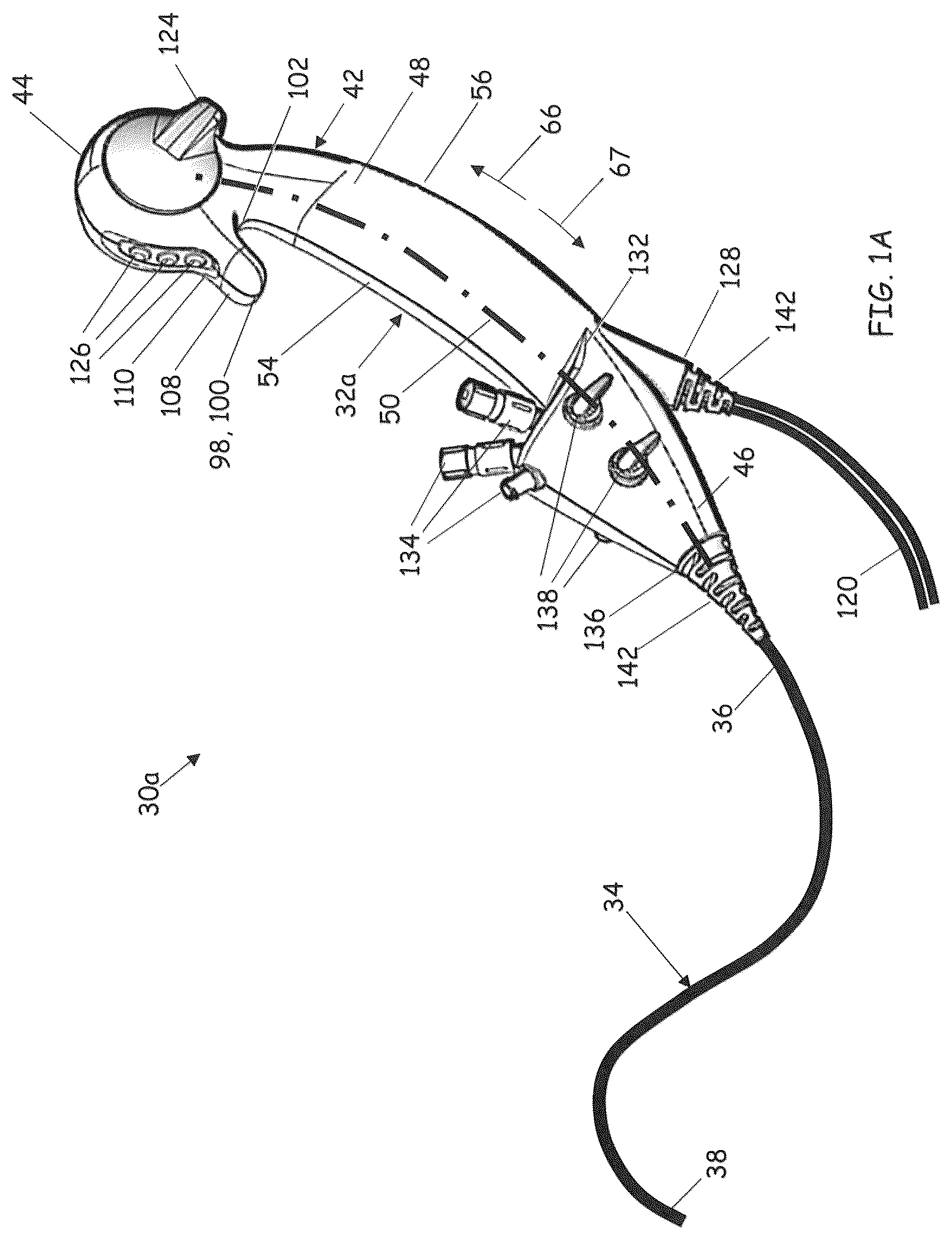 Patent US12303655 Figure 1 – Ergonomic steering handle