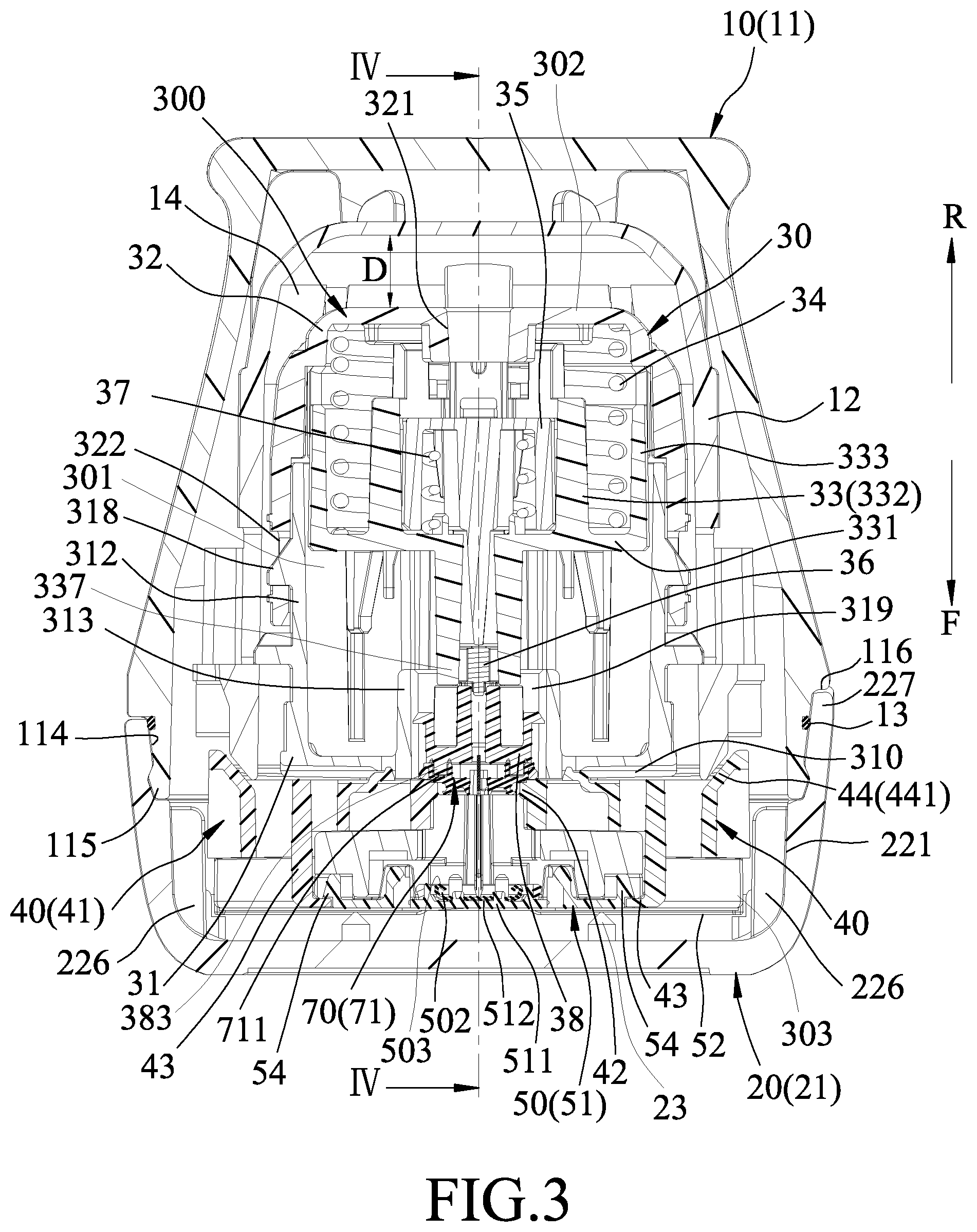Patent US12303669 Figure 3 – Insertion device for a biosensor and insertion method thereof
