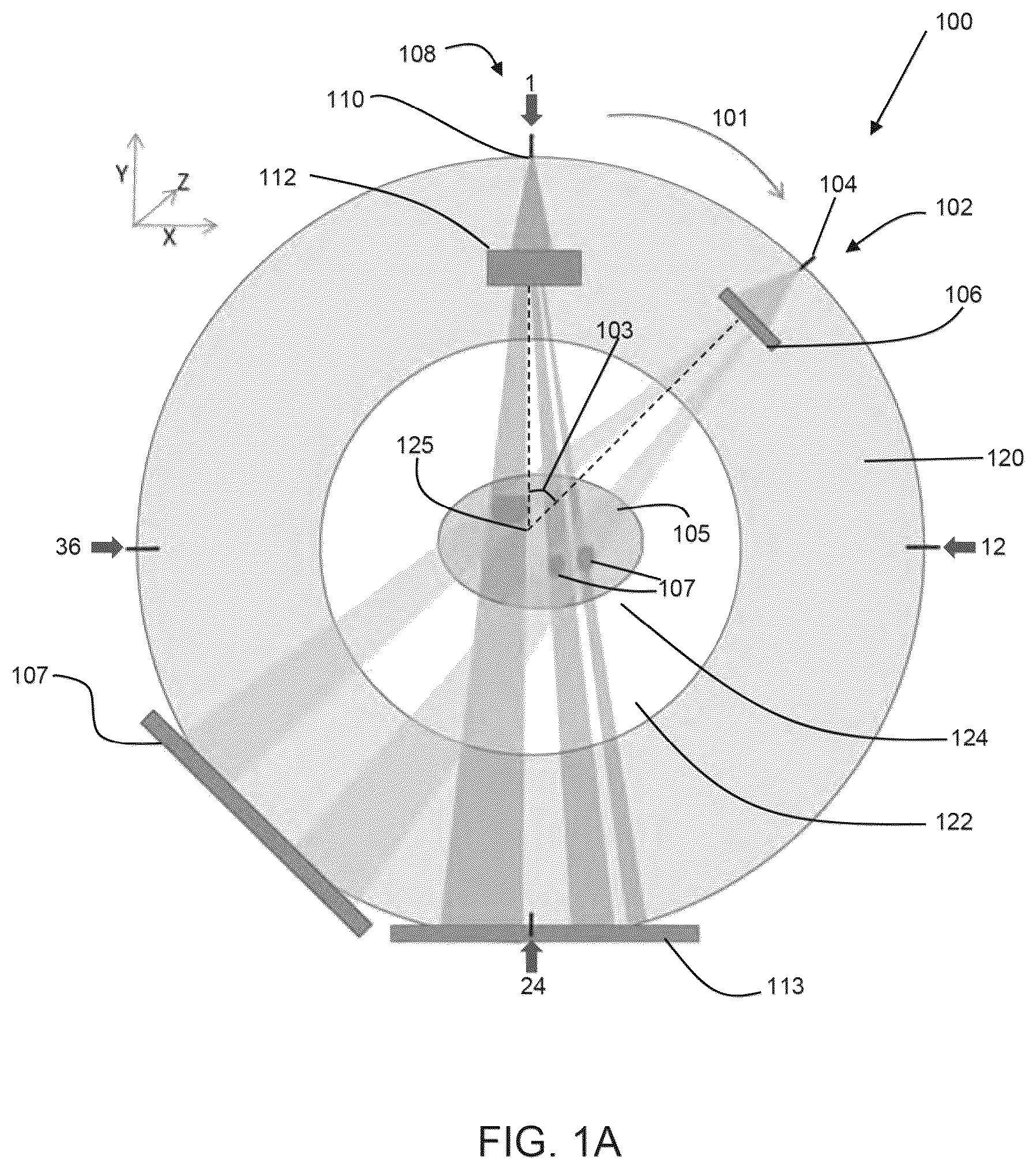 Patent US12303717 — Radiation therapy systems and methods with tumor tracking — Figure 1