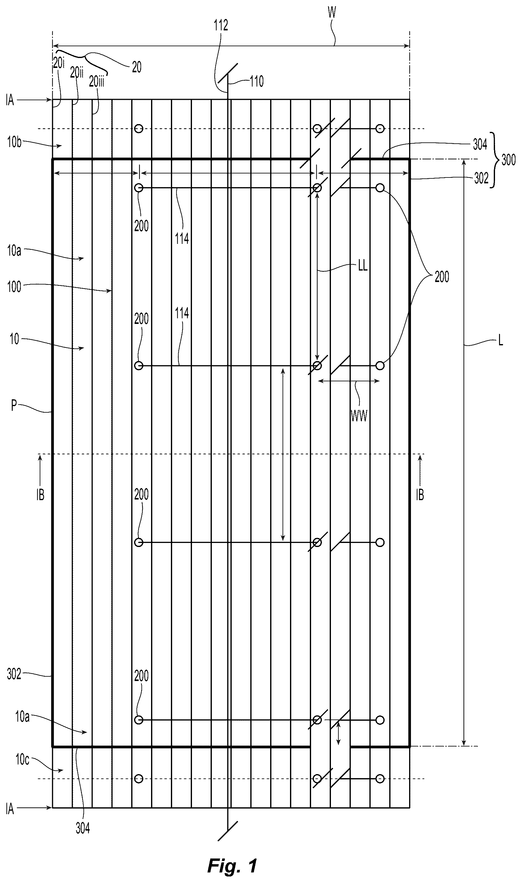 Patent US12303728 — Systems and methods for fire protection of horizontal interstitial spaces with expanded localized heat detection areas — Figure 1