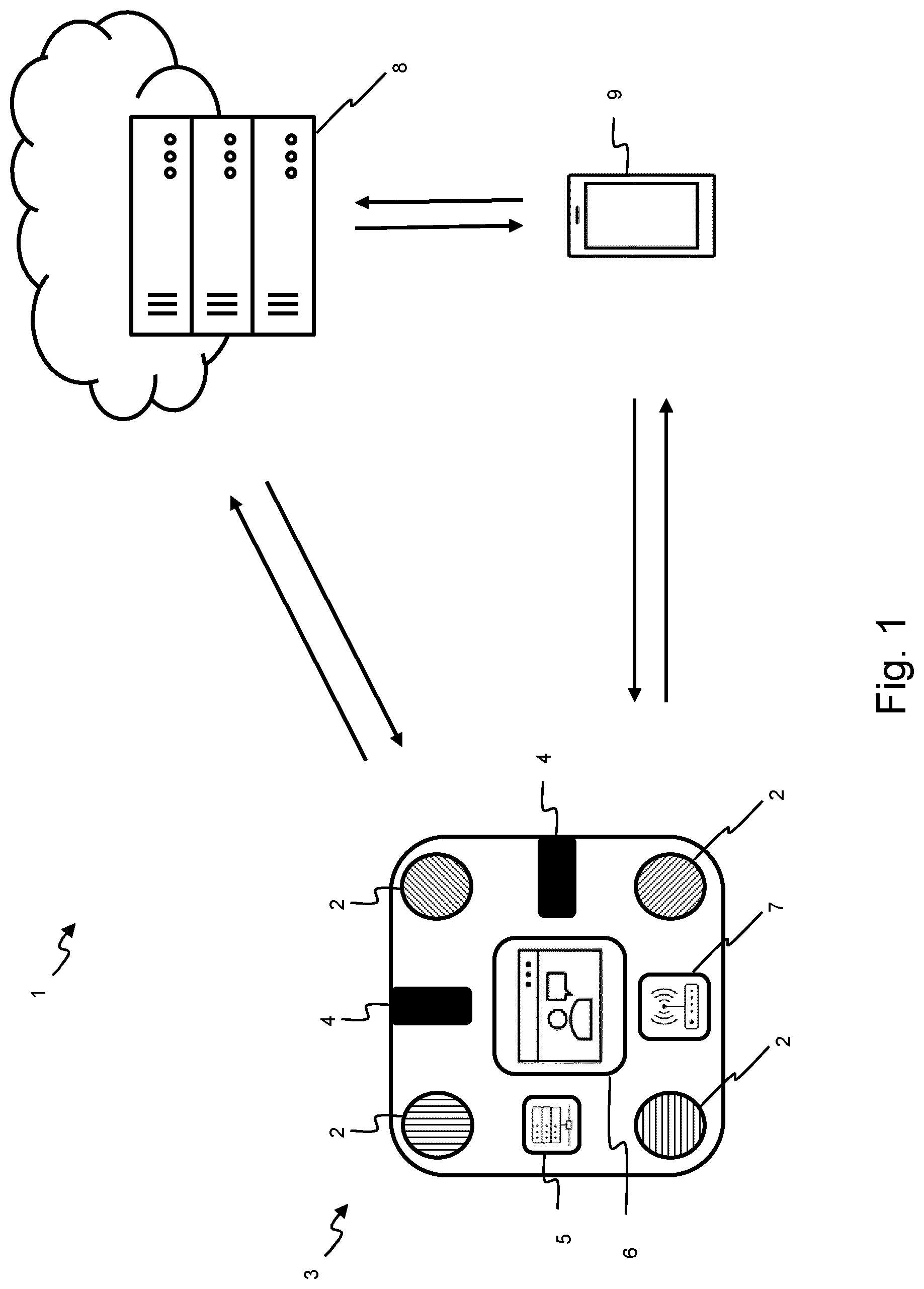 Patent US12303758 — Sports training system and method — Figure 1