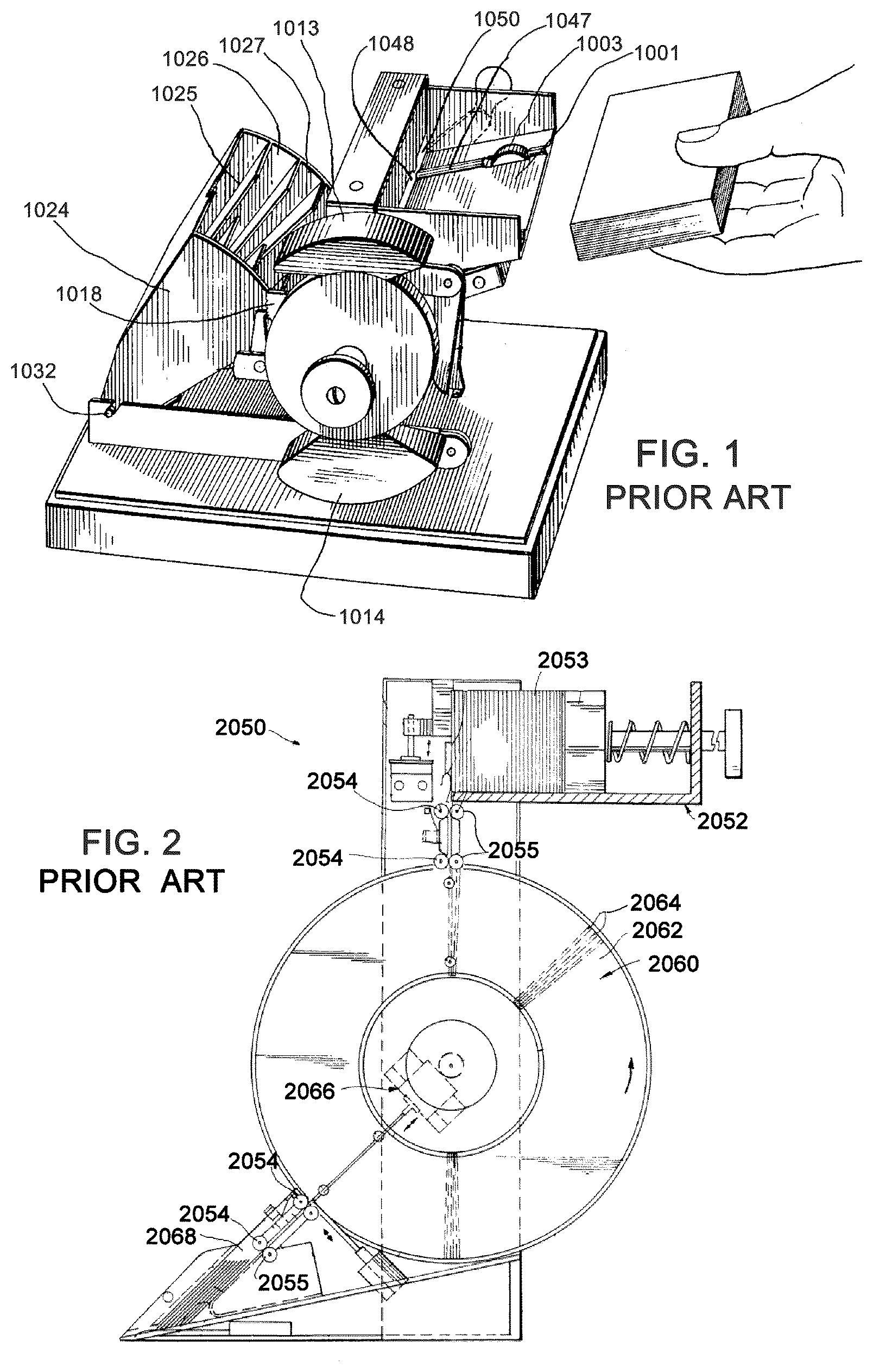 Patent US12303772 — Compact continuous shuffler — Figure 1