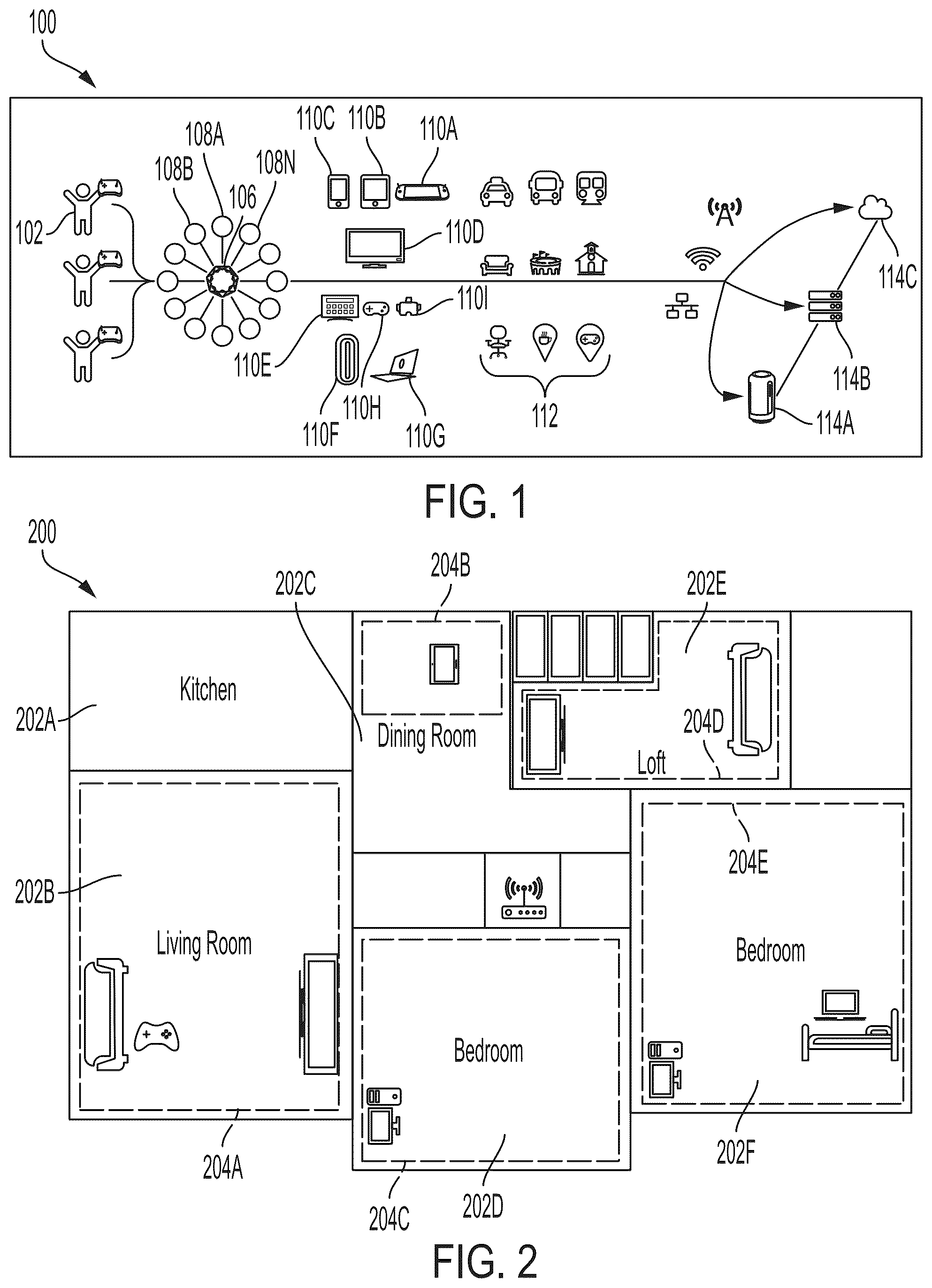 Patent US12303773 — Light source calibration for gaming controller in dynamic gaming environment — Figure 1