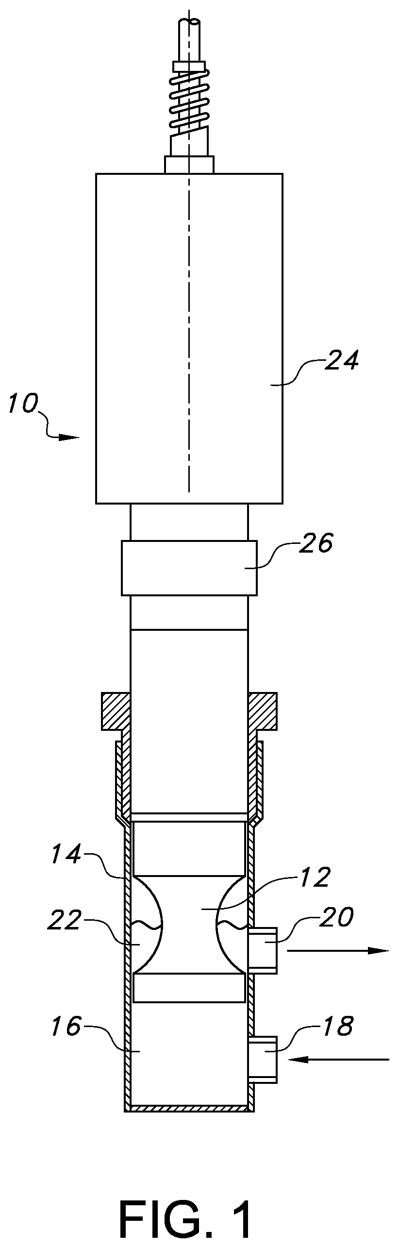 Patent US12303804 — Flow cell horn and method of tuning — Figure 1