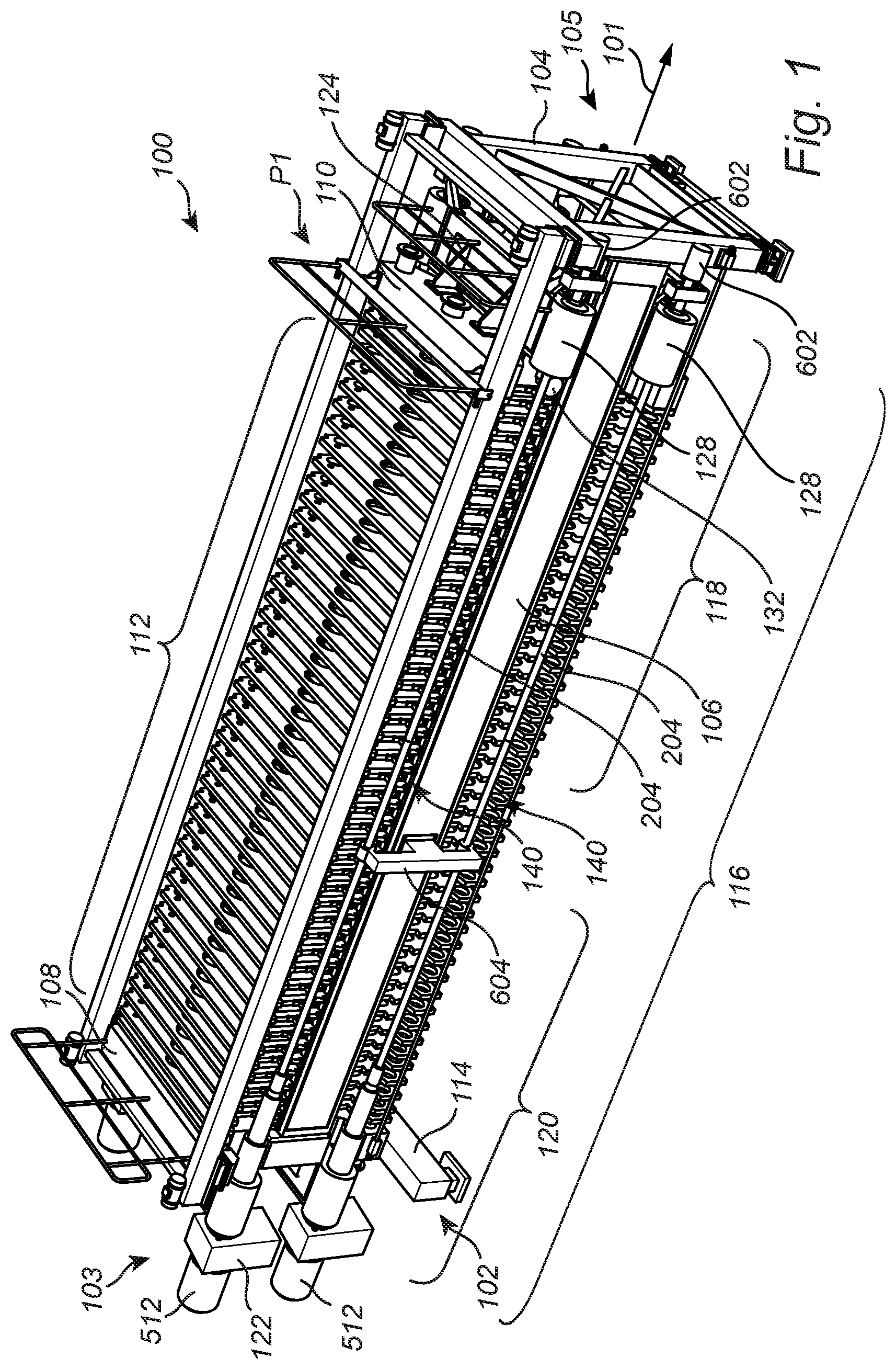 Patent US12303808 — Filter press and a filter plate compression and transport retrofitting kit for a filter press — Figure 1