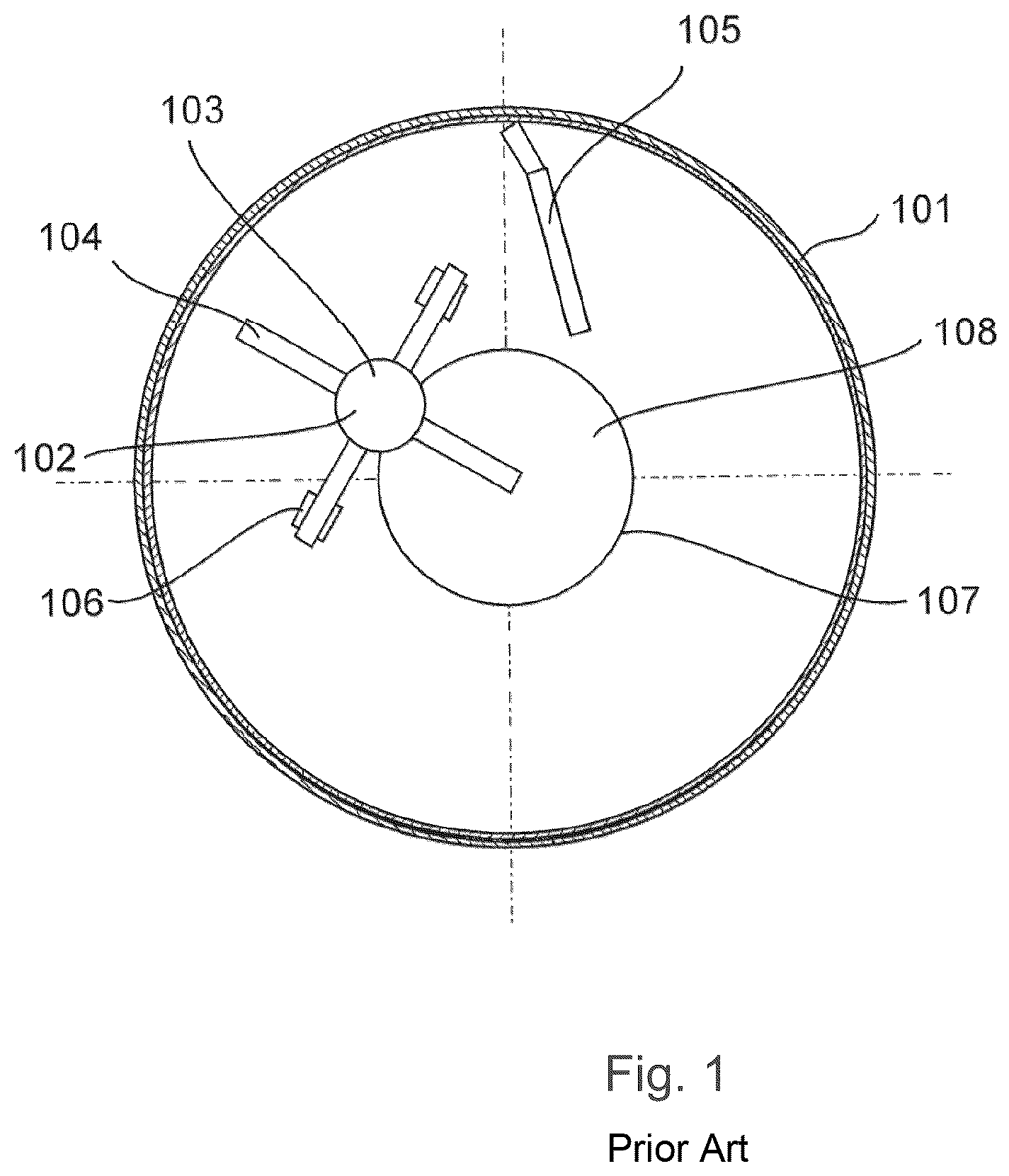 Patent US12303848 — Mixer having a closing cover — Figure 1