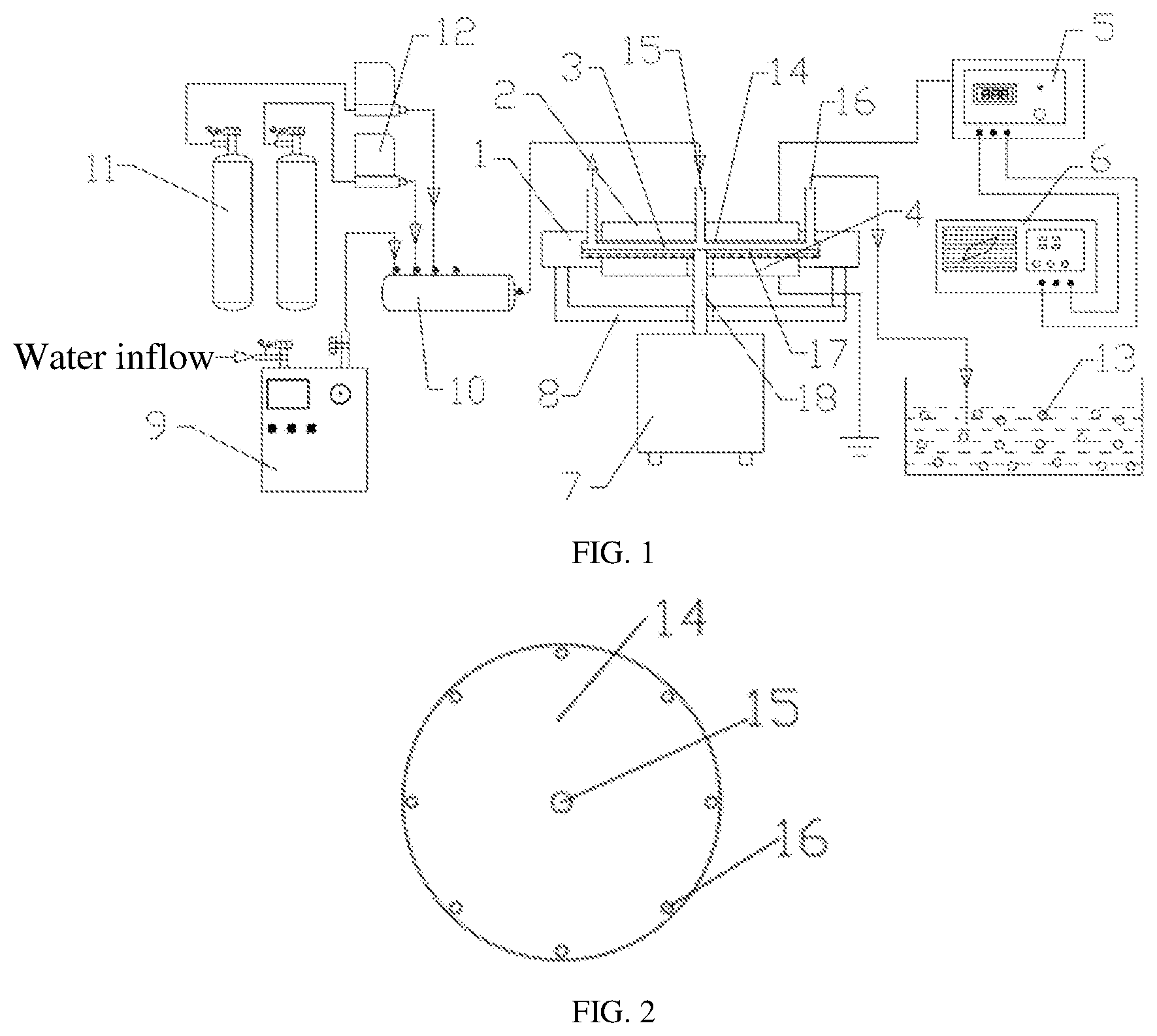Patent US12303857 — Low-temperature plasma regeneration system and method for inactivated activated carbon — Figure 1